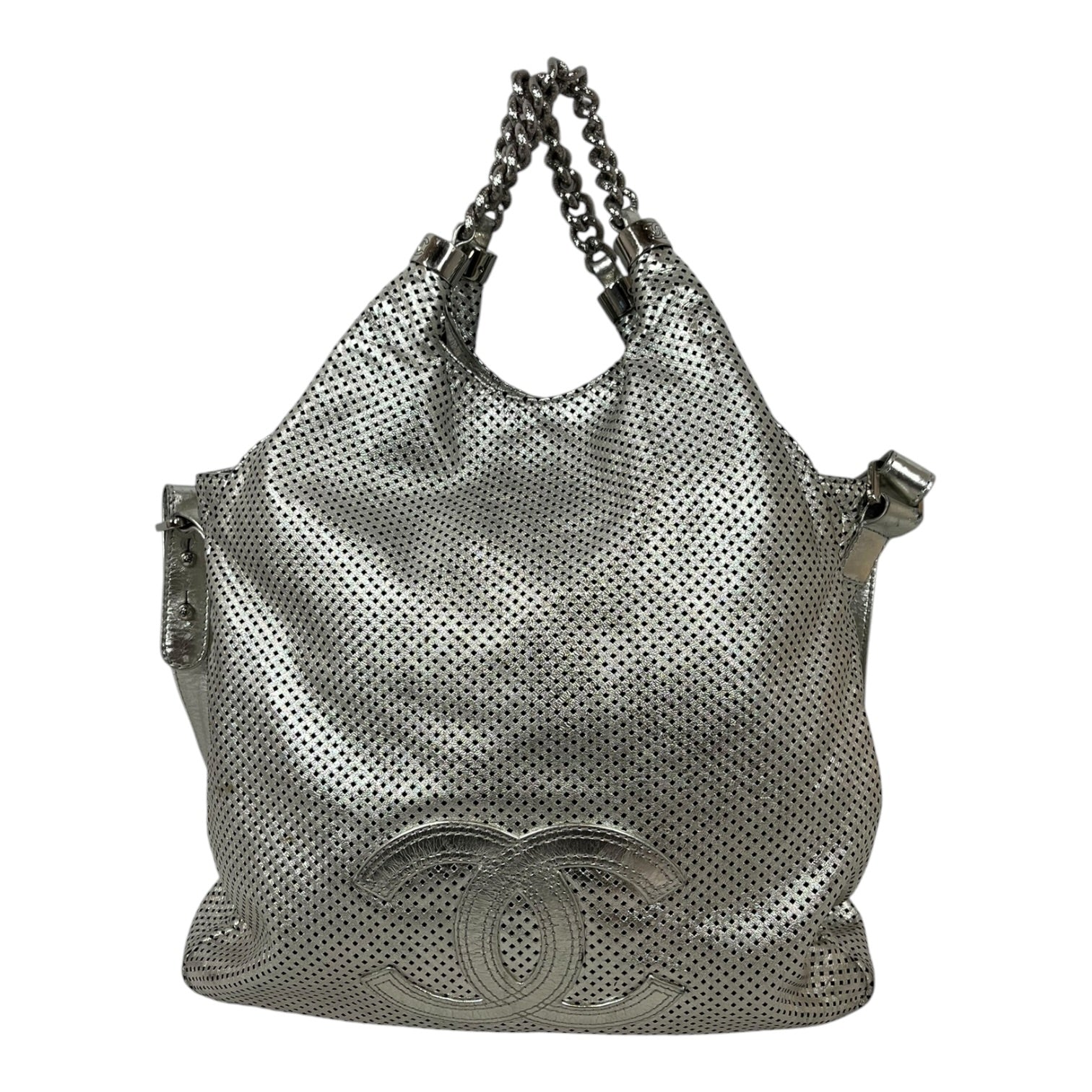 CHANEL/Bag/Leather/SLV/HOBO BAG view 3