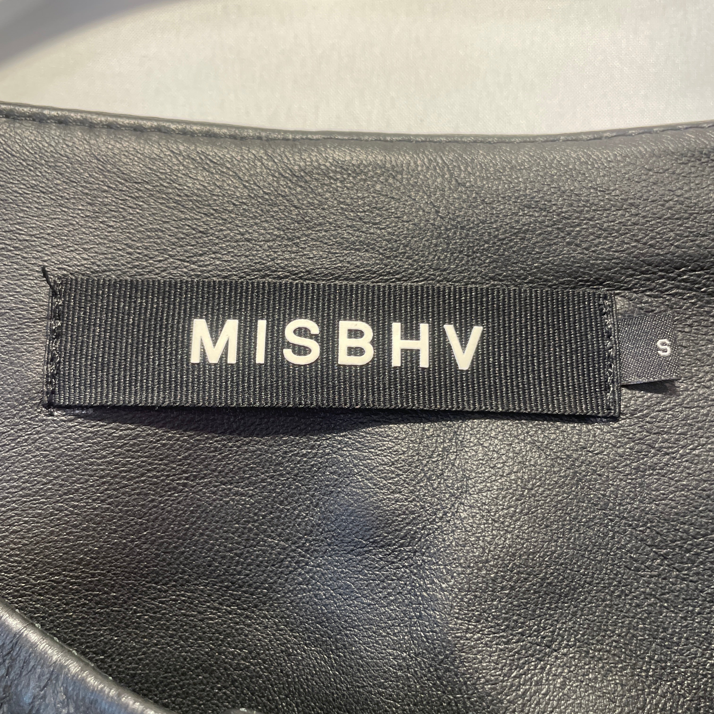 MISBHV/Bottoms/S/Leather/BLK/ view 3