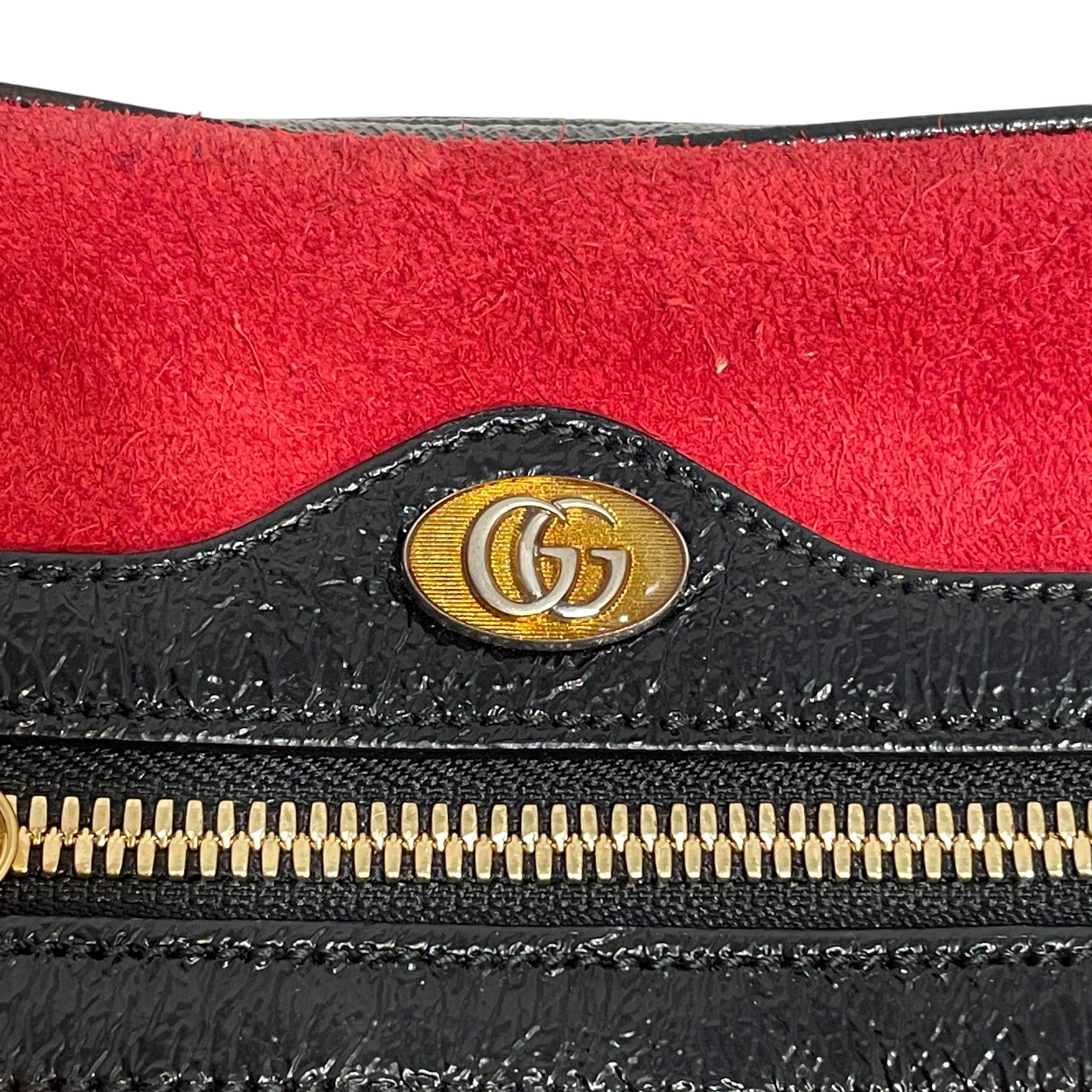 GUCCI/Clutch Bag/Suede/RED/Ophidia Small Bag view 5