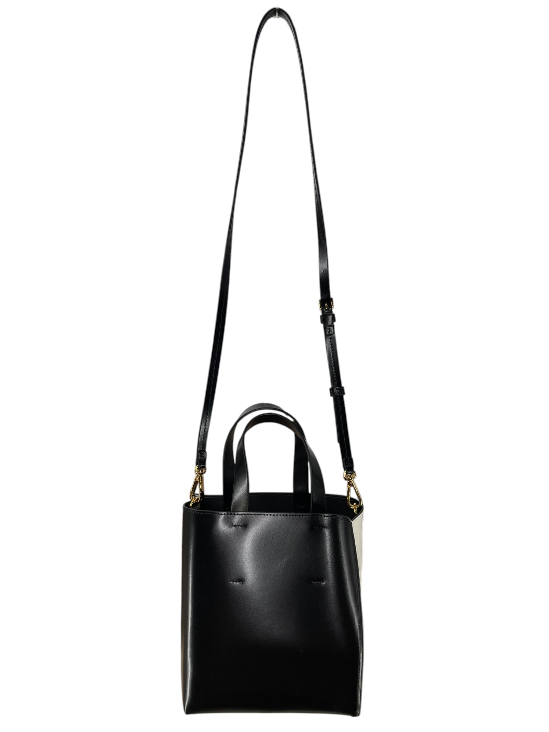 MARNI/Pouch/Floral Pattern/Leather/BLK/FLORAL BUCKET CROSSBODY view 2