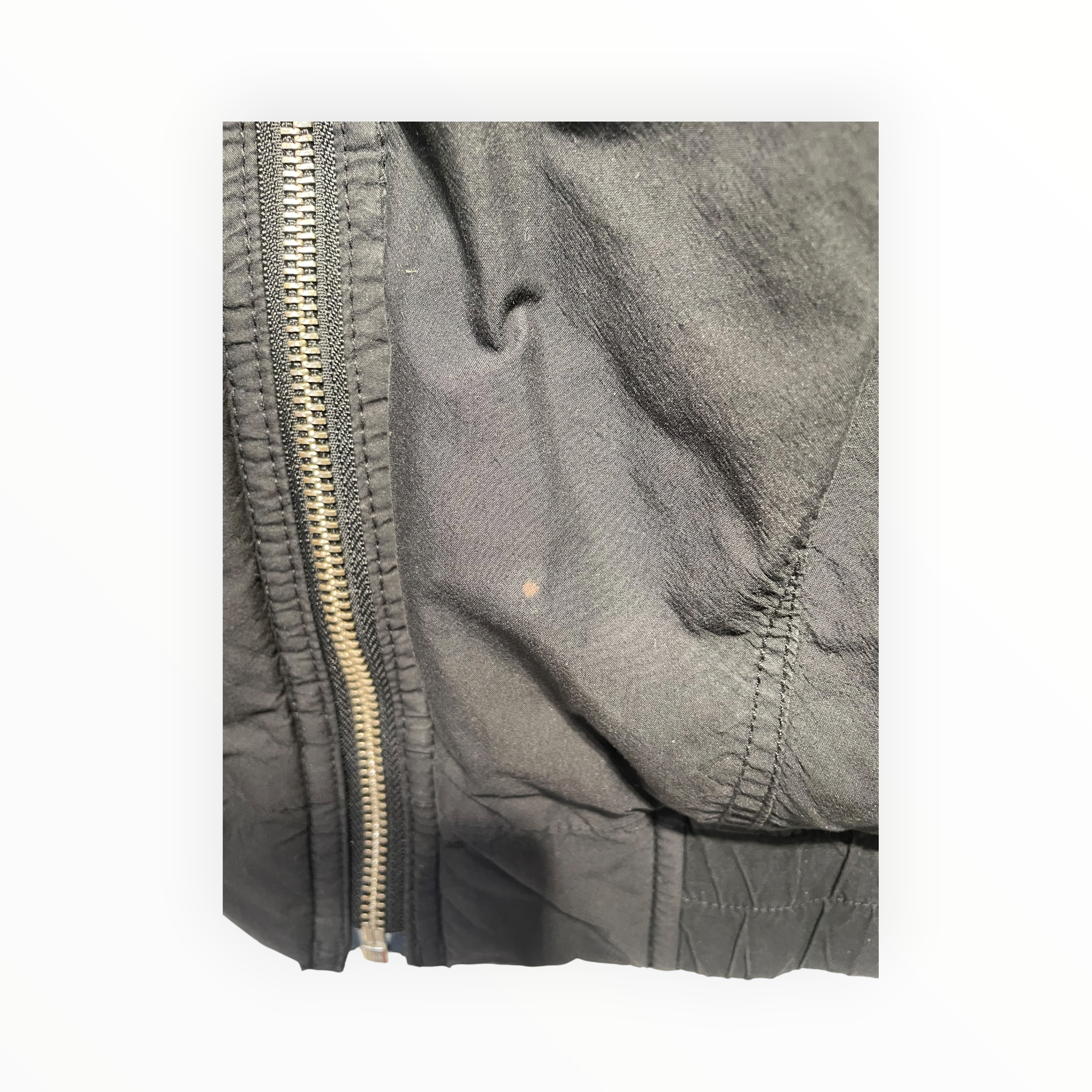 Supreme/Jacket/L/Polyester/BLK/LEATHER COLLAR JACKET view 5