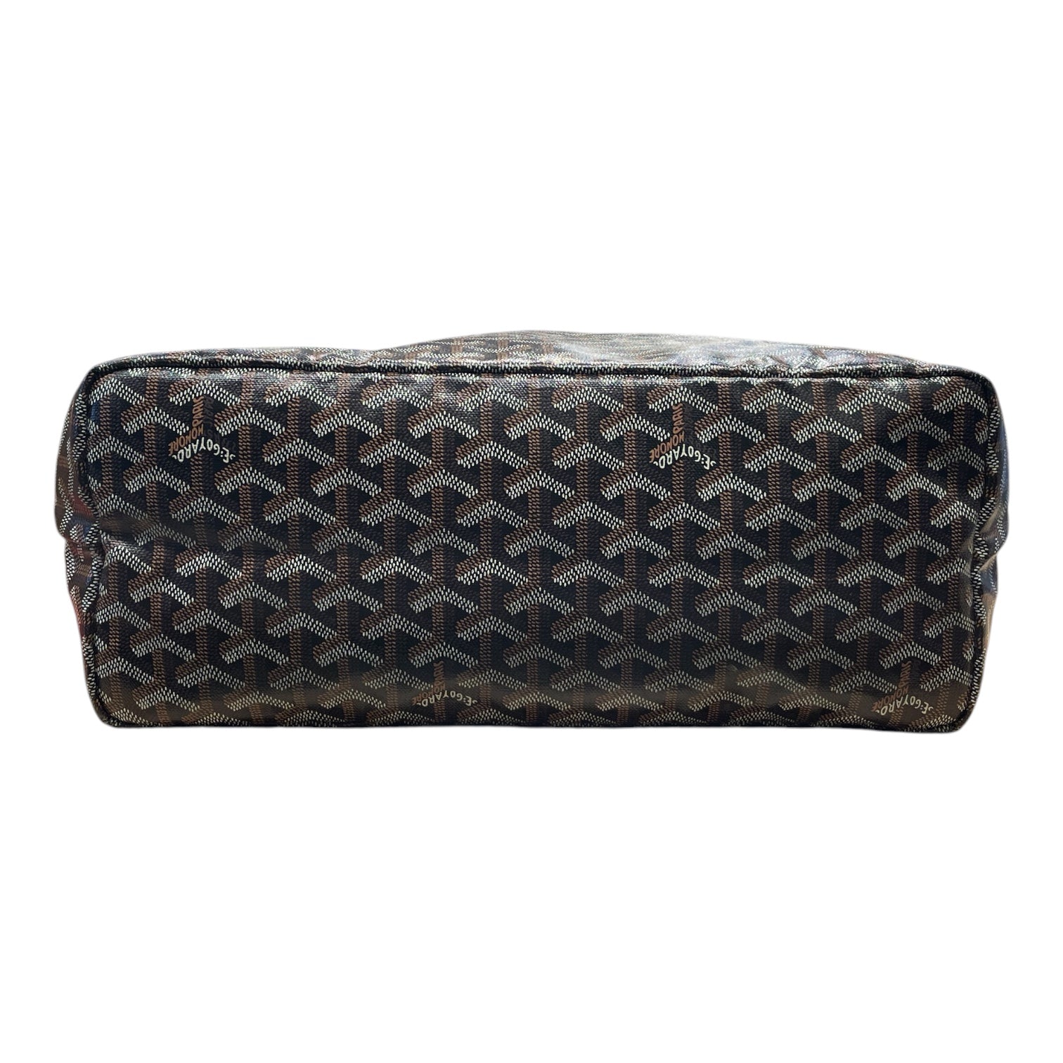 GOYARD/Tote Bag/Monogram/BRW/matching attatched wallet view 3
