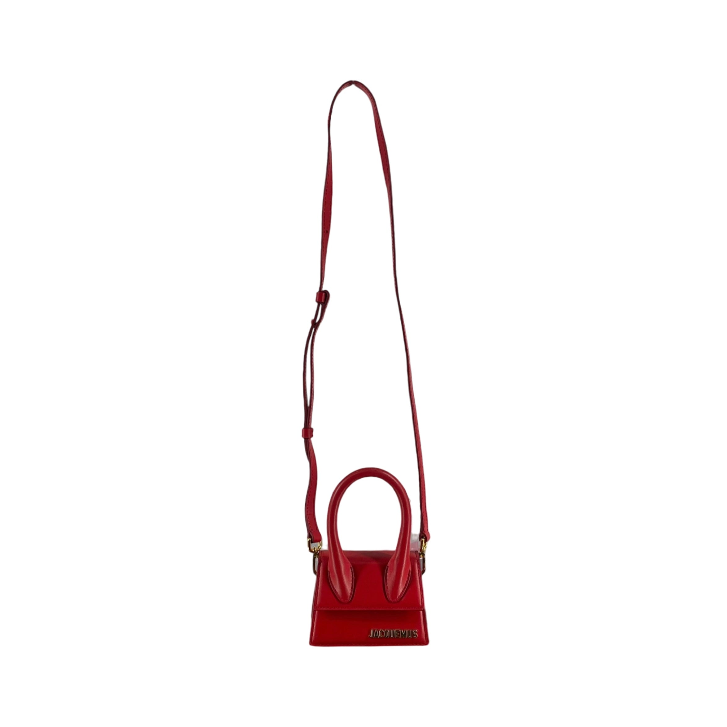 JACQUEMUS/Bag/Leather/RED/RED LE CHIQUITO BAG view 2