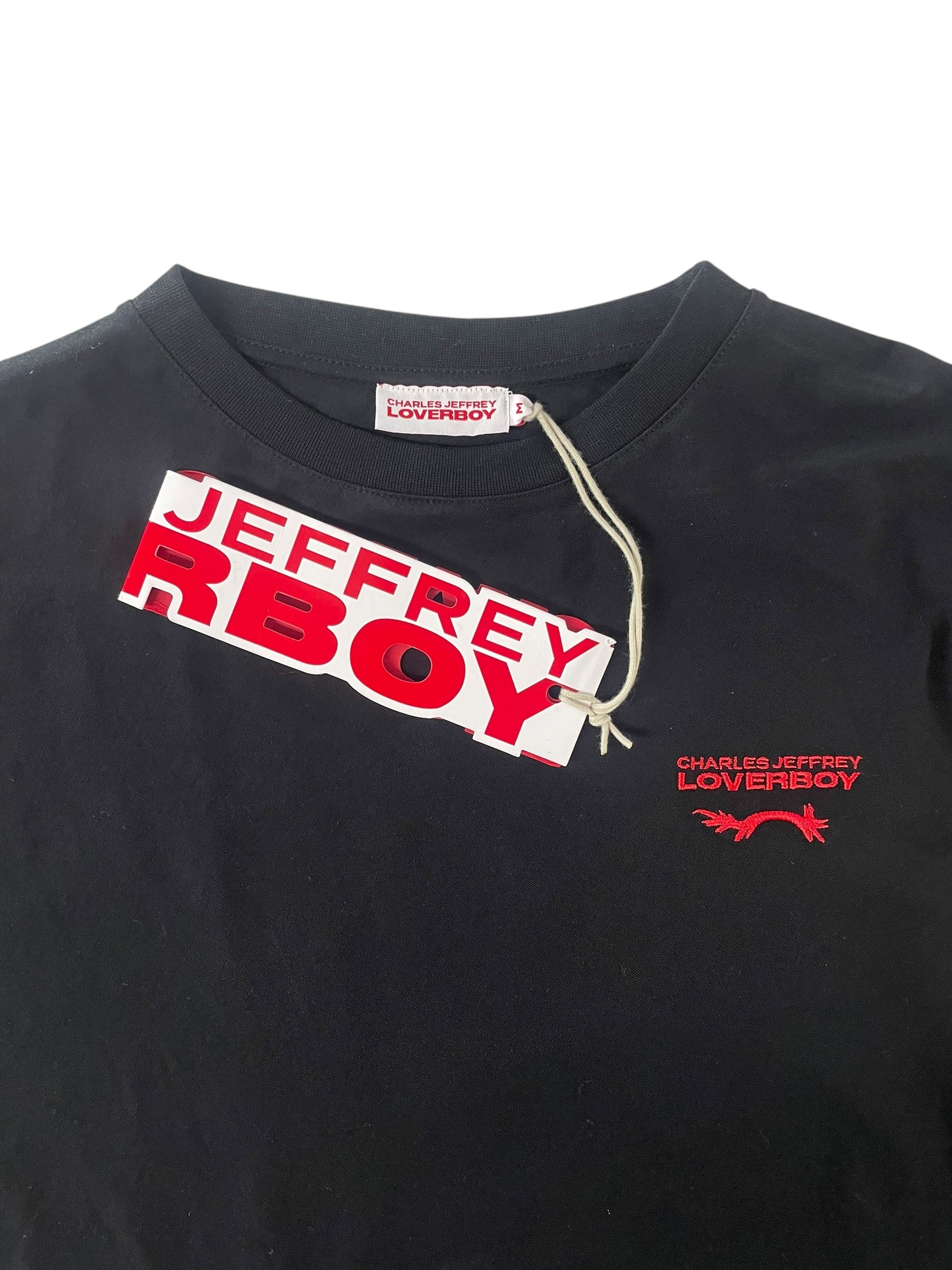 CHARLES JEFFREY LOVERBOY/T-Shirt/M/Cotton/BLK/T-SHIRT 054101301 view 4