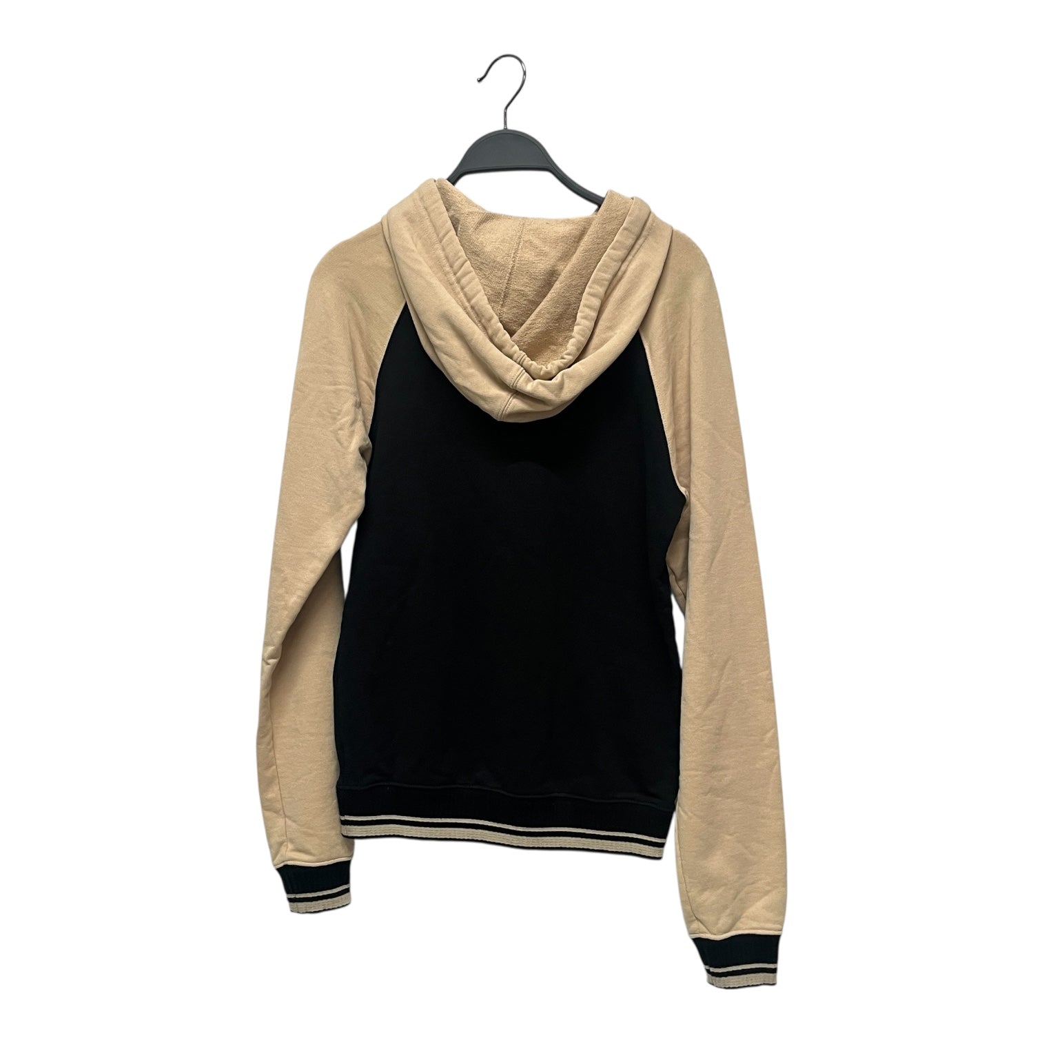 DOLCE&GABBANA/Hoodie/44/Cotton/BLK/COLORBLOCK BLK/CRM view 2