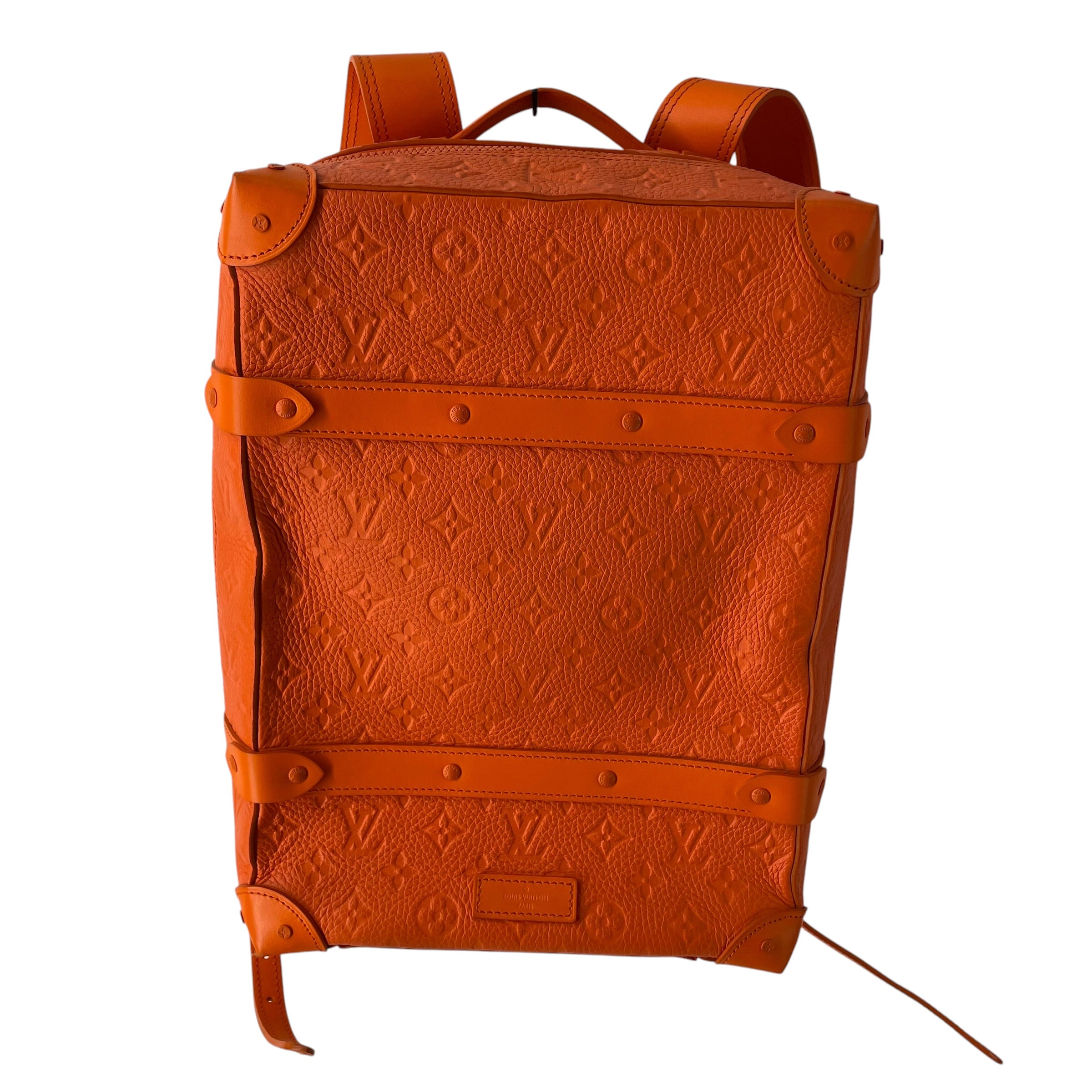 LOUIS VUITTON/Backpack/All Over Print/Leather/ORN/ORNG MONOGRAM BACKPACK view 1