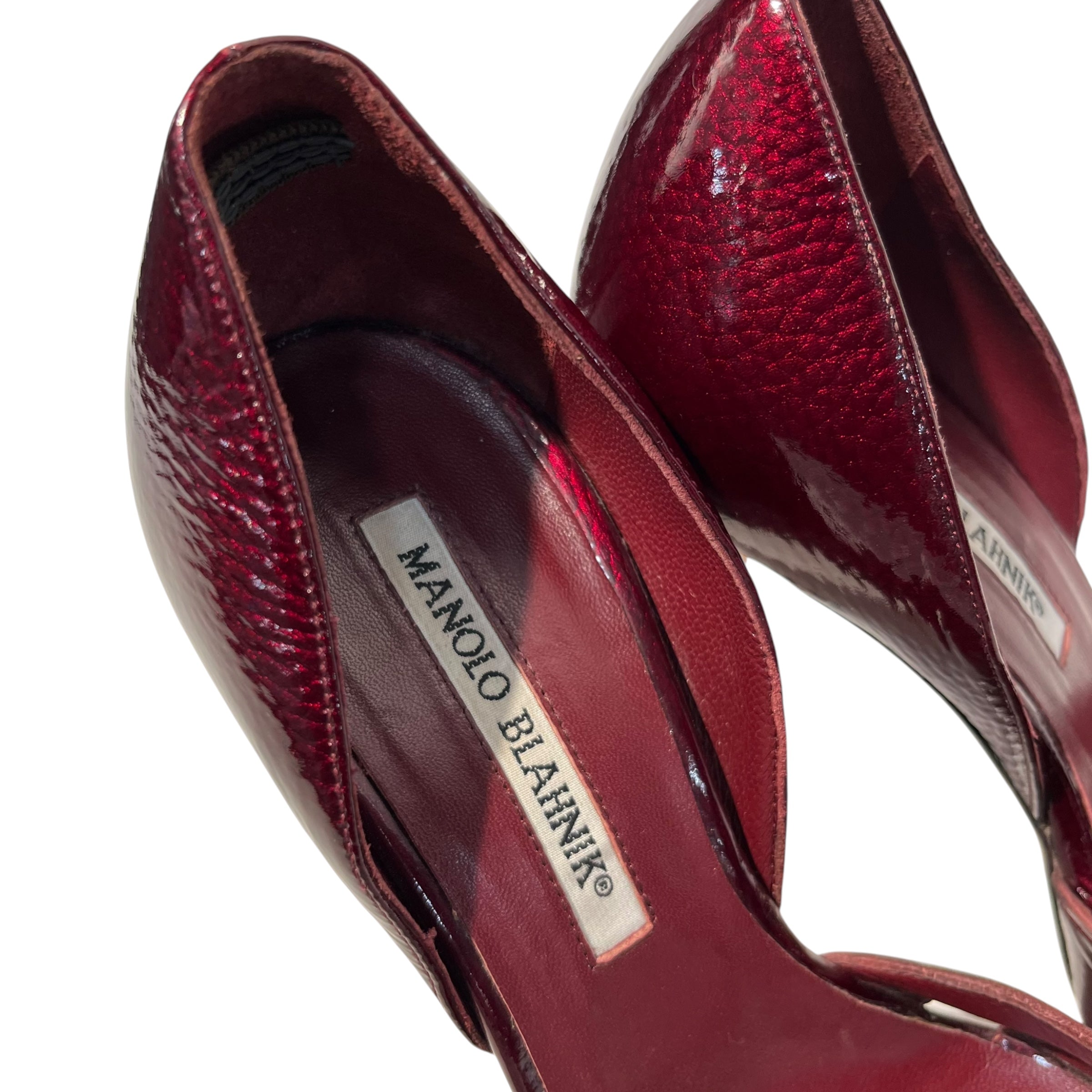 MANOLO BLAHNIK/Dress Shoes/US 5/RED/ view 7