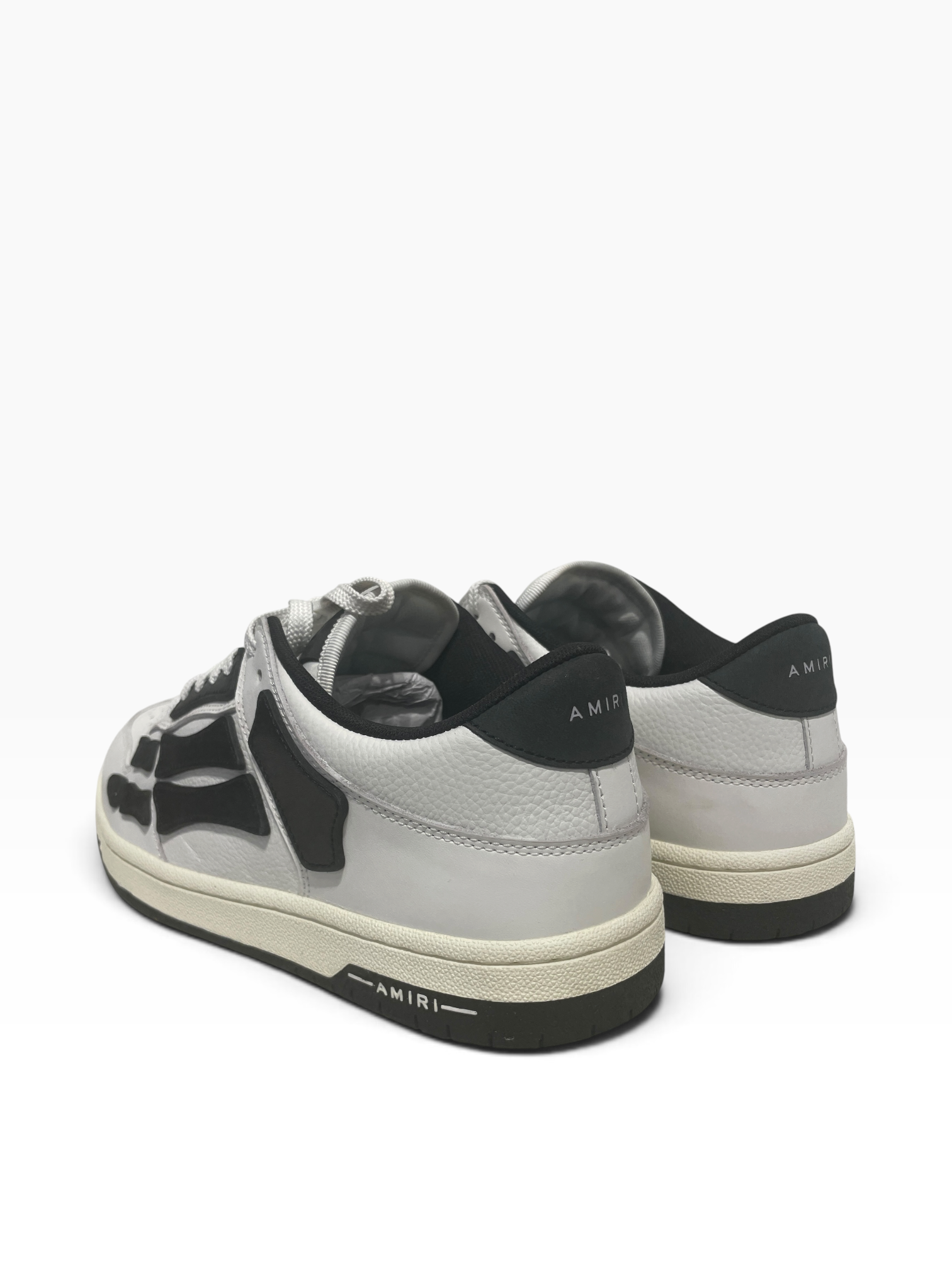 AMIRI/Low-Sneakers/US 11/Leather/WHT/skeleton view 2