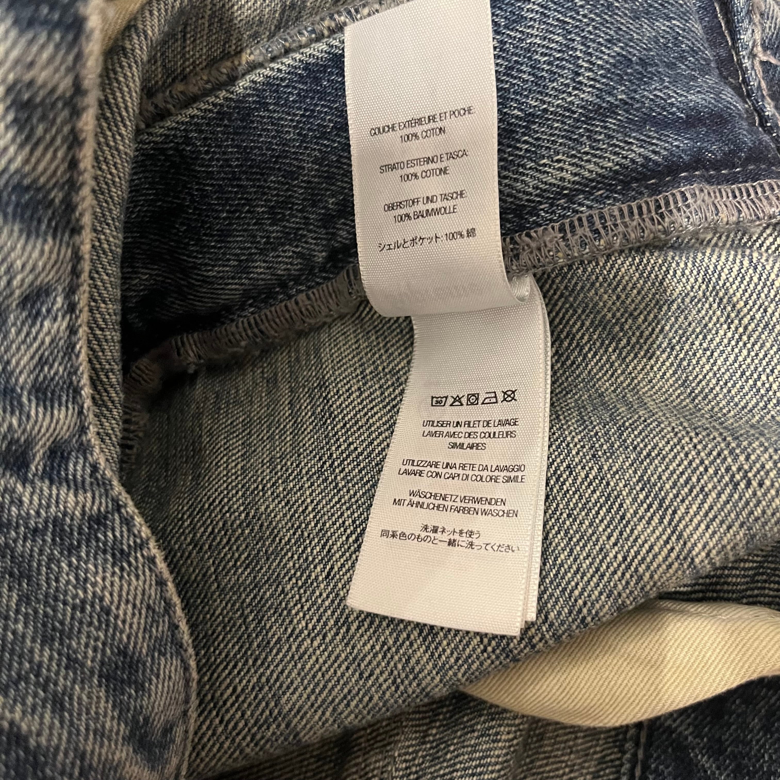 Supreme/Y's/YOHJI YAMAMOTO/Cargo Pants/34/Denim/BLU/ view 5