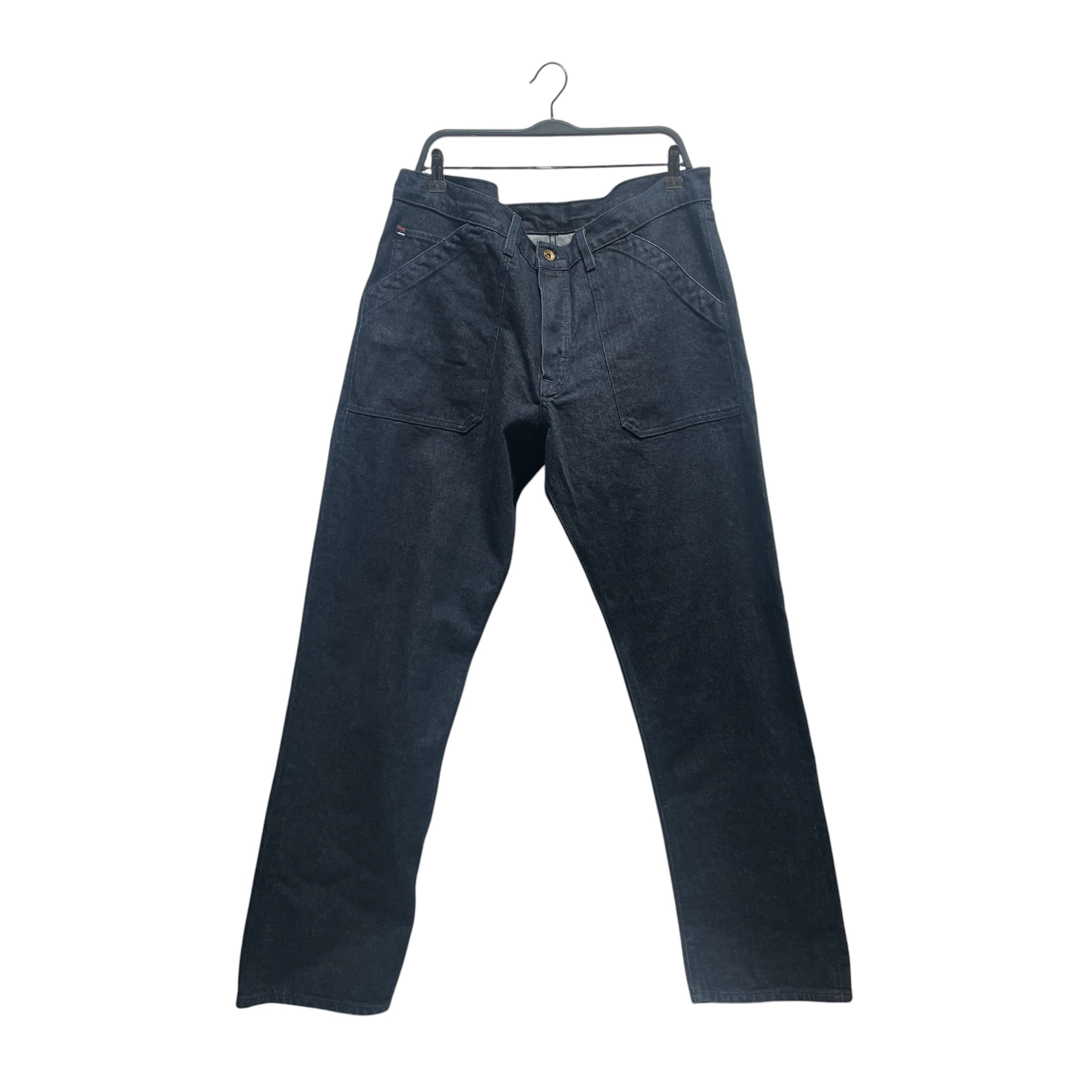 WIESMADE/Straight Pants/36/Cotton/NVY/ view 1