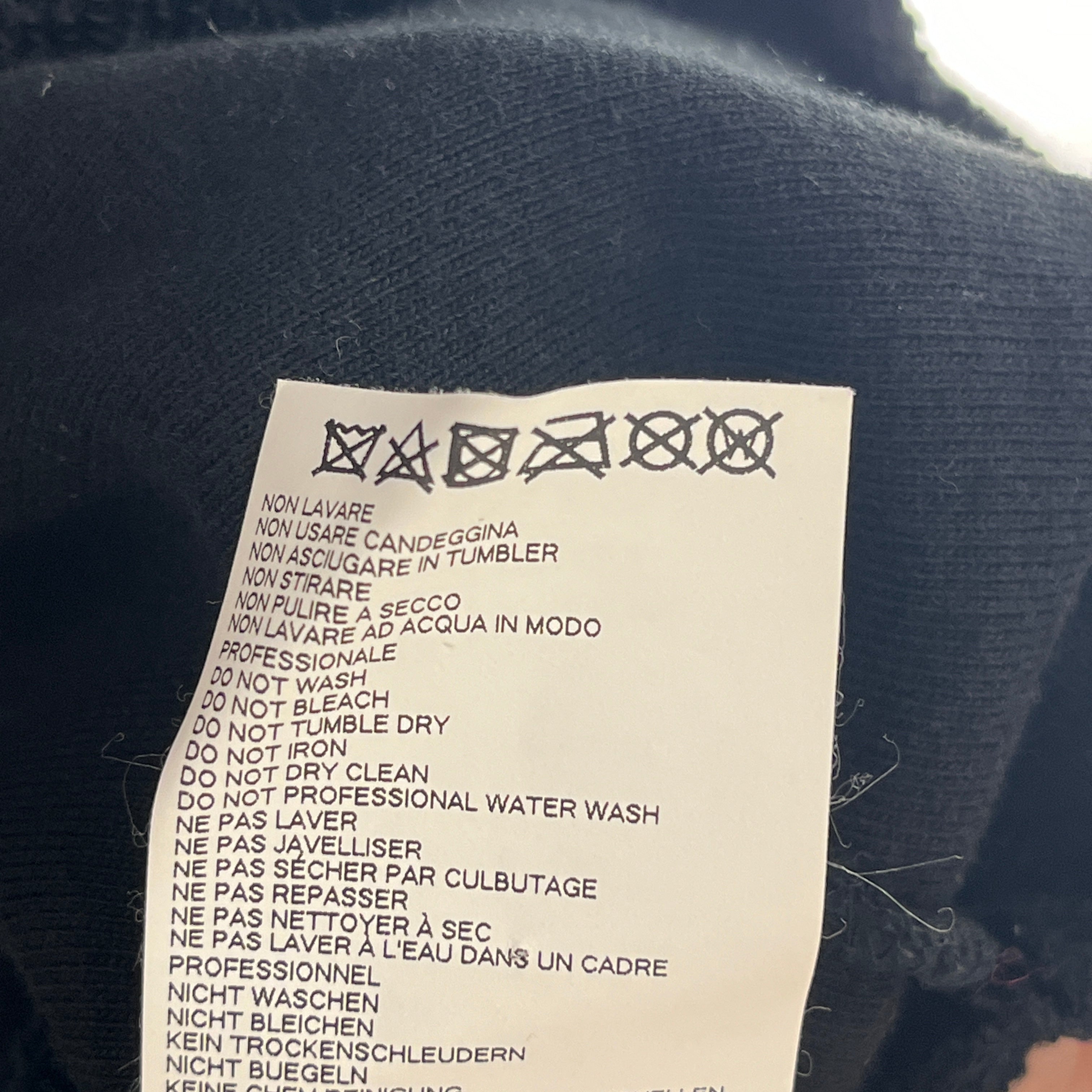 MM6/Heavy Sweater/S/Cotton/BLK/ view 4
