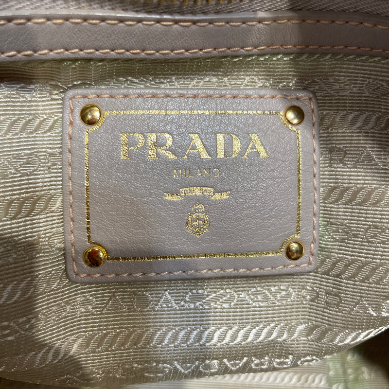 PRADA/Hand Bag/Nylon/WHT/Re Nylon Shoulder Bag