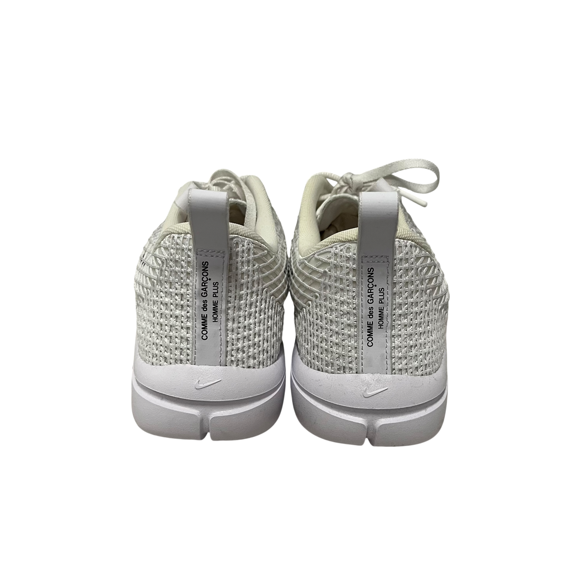 NIKE/COMME des GARCONS HOMME/Low-Sneakers/US 9.5/WHT/rejuven view 4