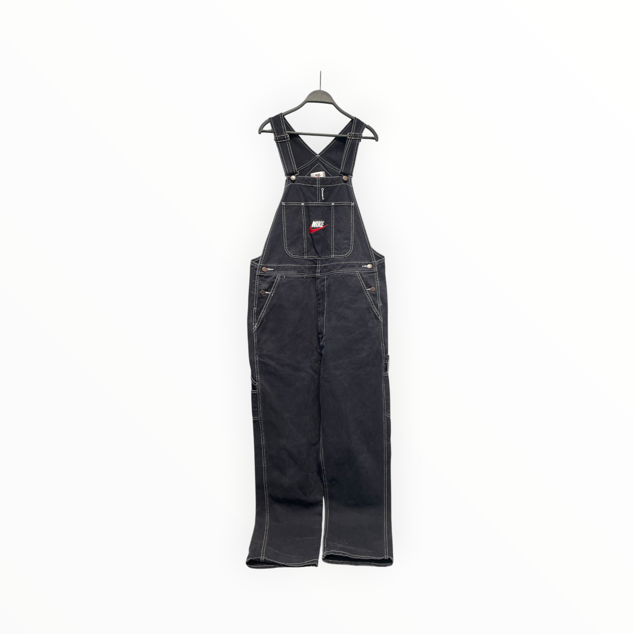 NIKE/Supreme/Overall/M/Denim/GRY/NIKE LOGO view 1