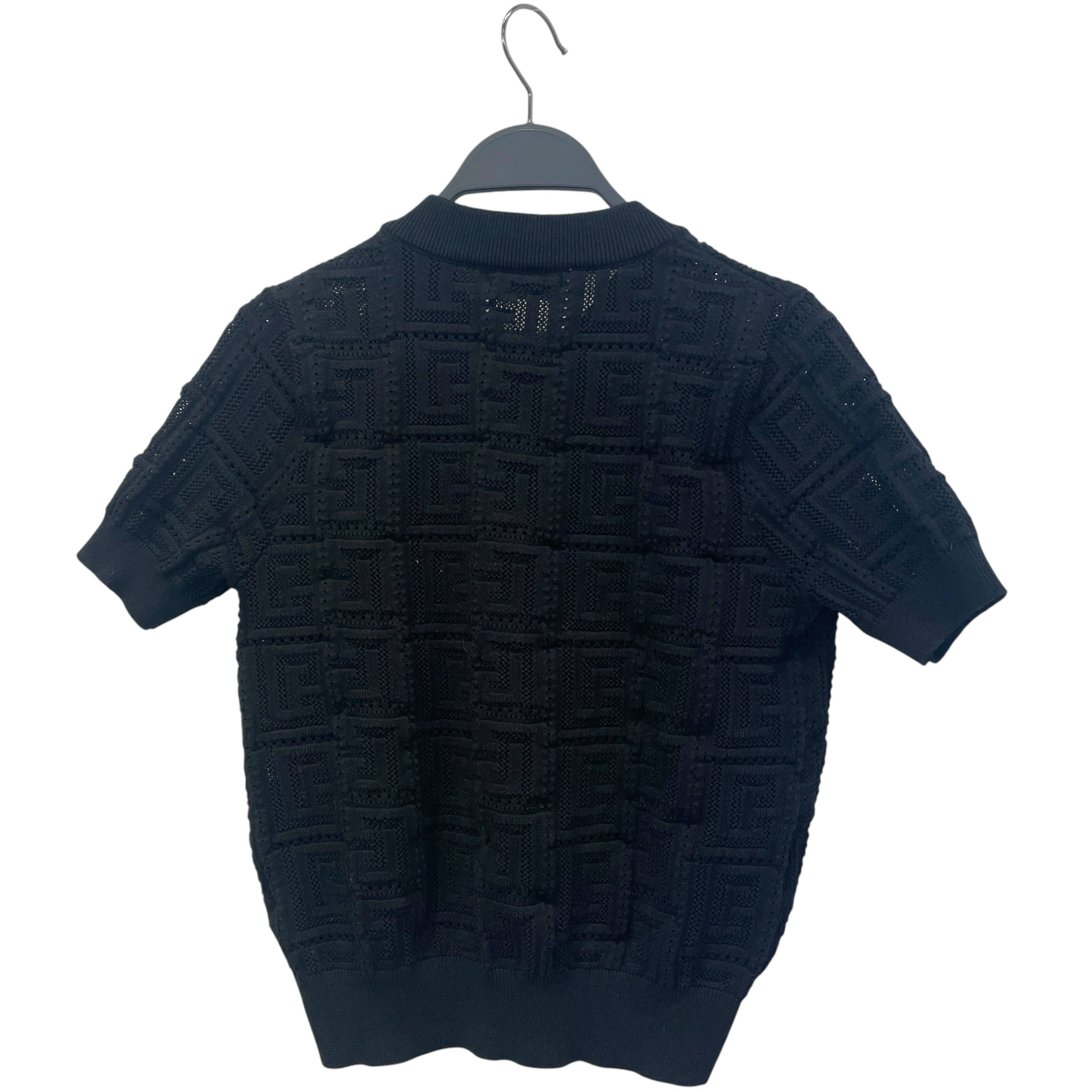 BALMAIN/Blouse/S/Rayon/BLK/ view 2