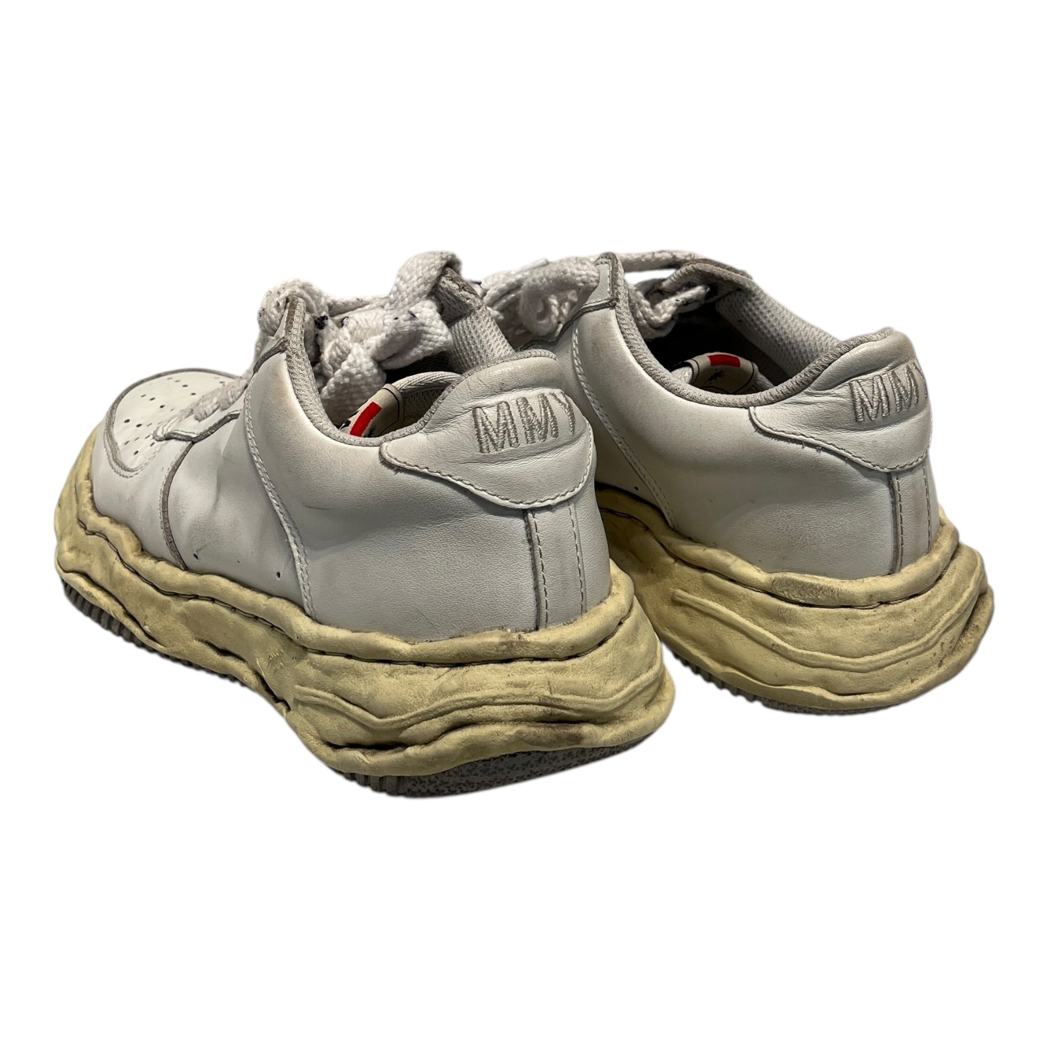 MIHARA YASUHIRO/Low-Sneakers/US 9/Leather/WHT/mihara wayne low view 2