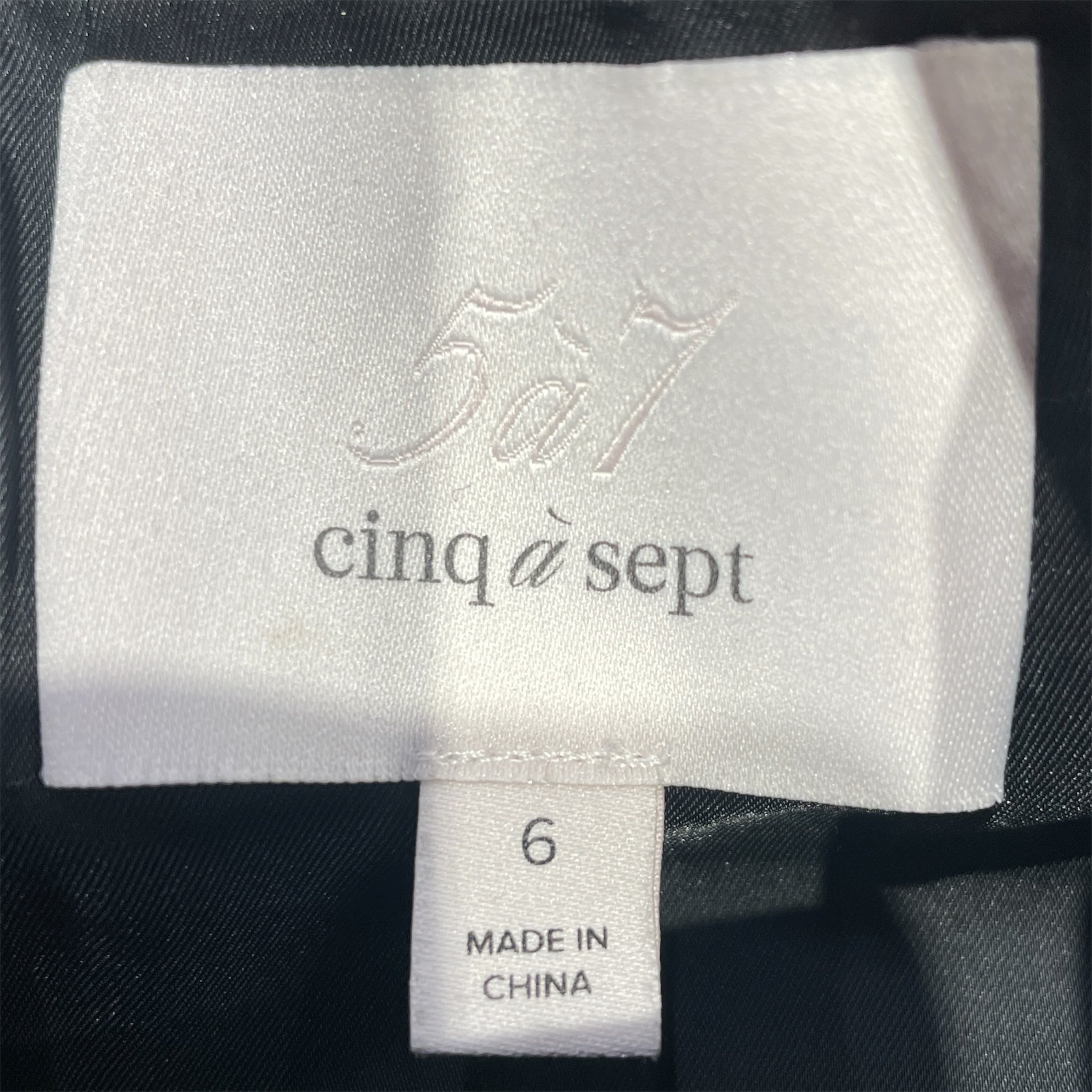 Cinq a Sept/Dress/S/Nylon/BLK/ view 3