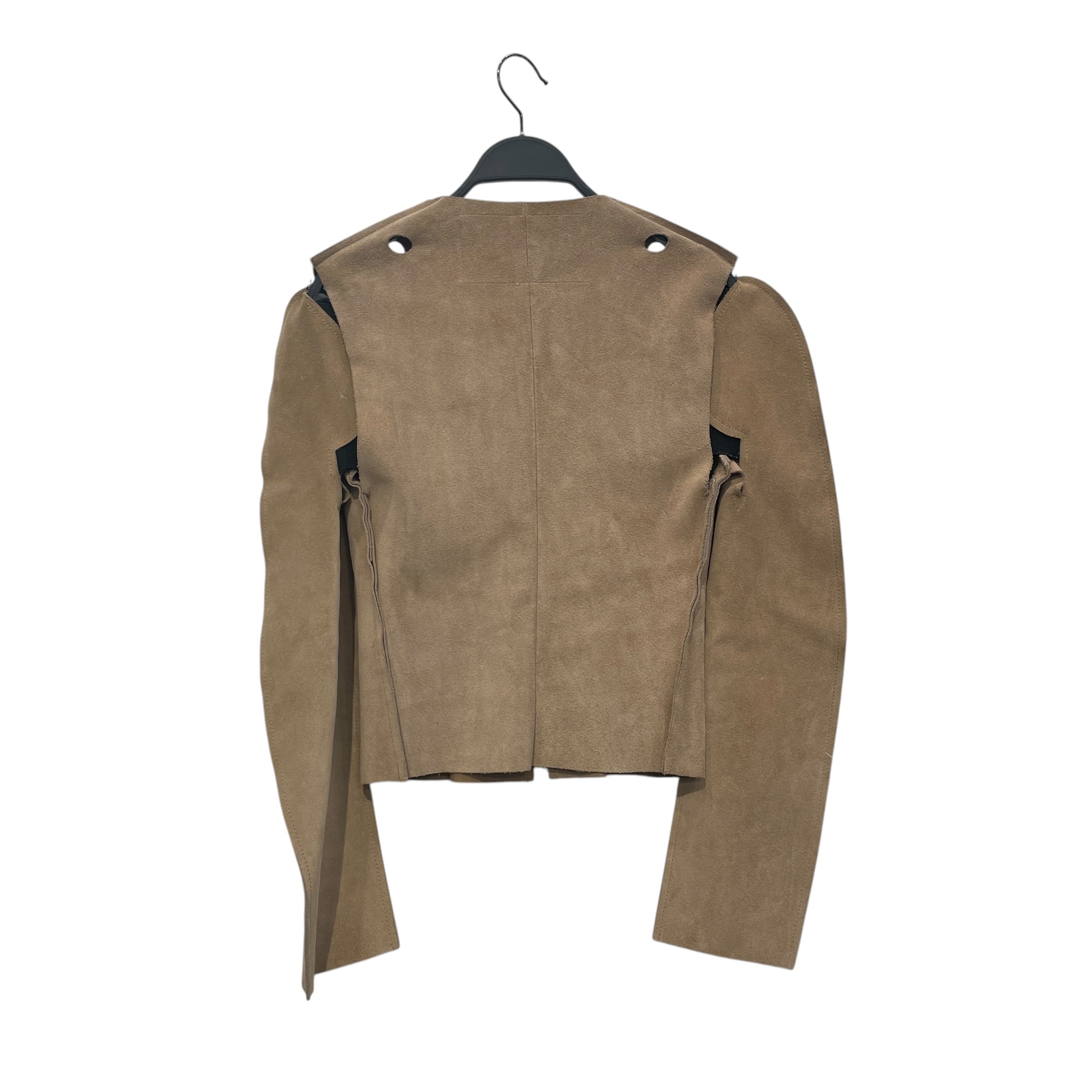 Maison Margiela/H&M/Leather Jkt/4/Leather/BEG/HOLES IN SHOULDERS view 2
