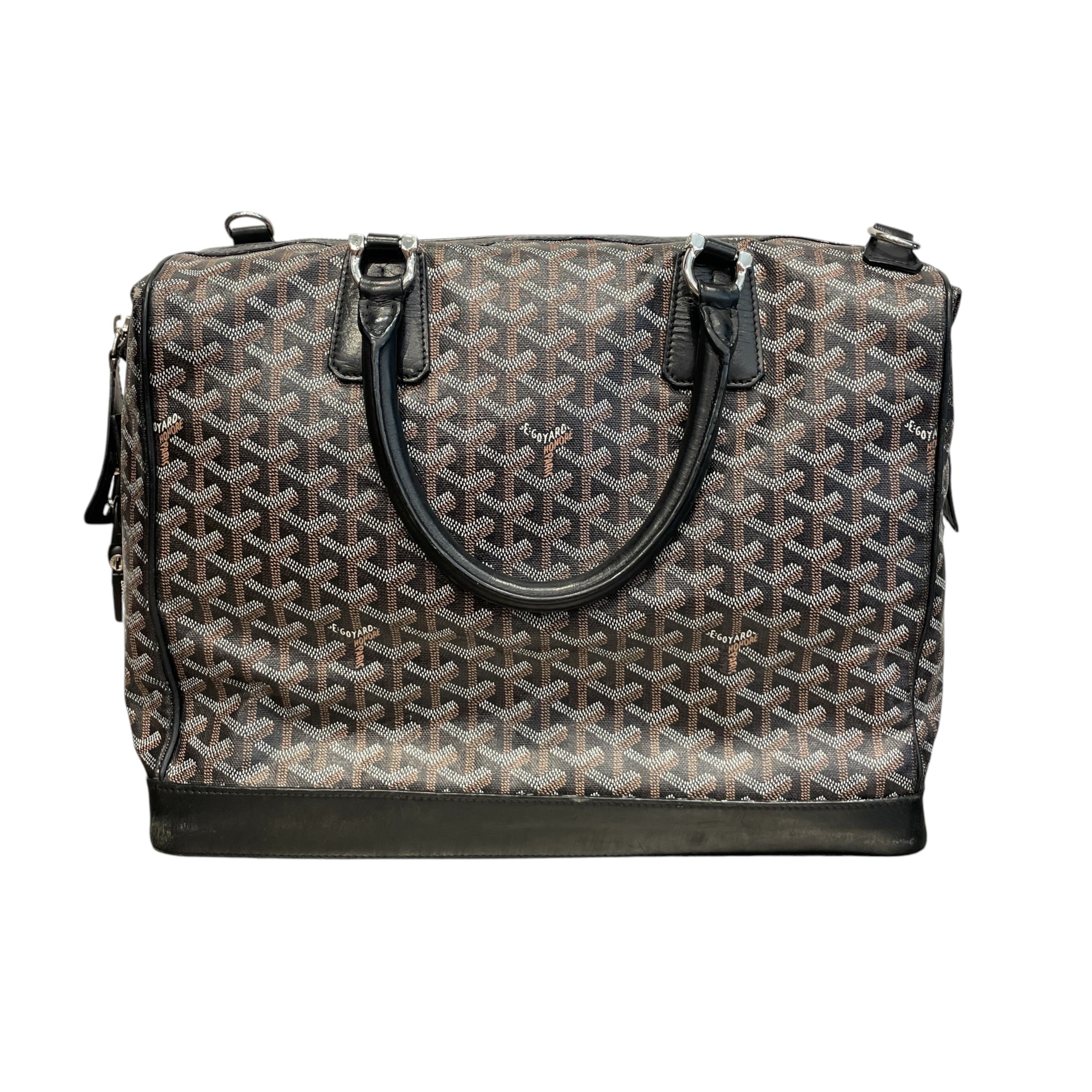 GOYARD/Briefcase/All Over Print/Leather/BLK/VICTORIA view 1