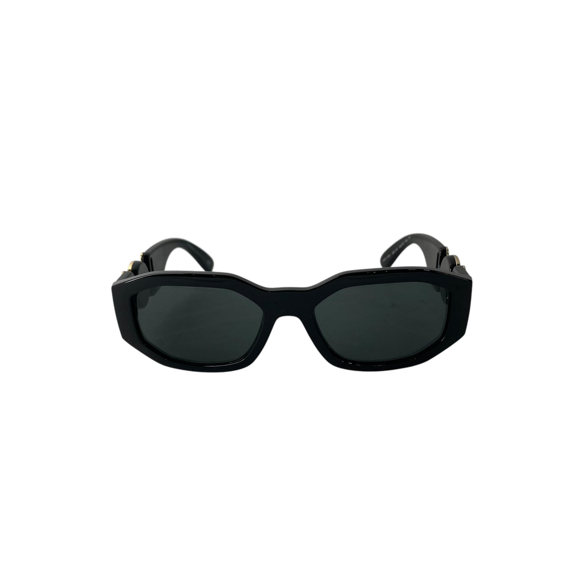 VERSACE/Sunglasses/Plastic/BLK/M's/VERSACE GOLD MEDUSA FRAME 4361 view 1
