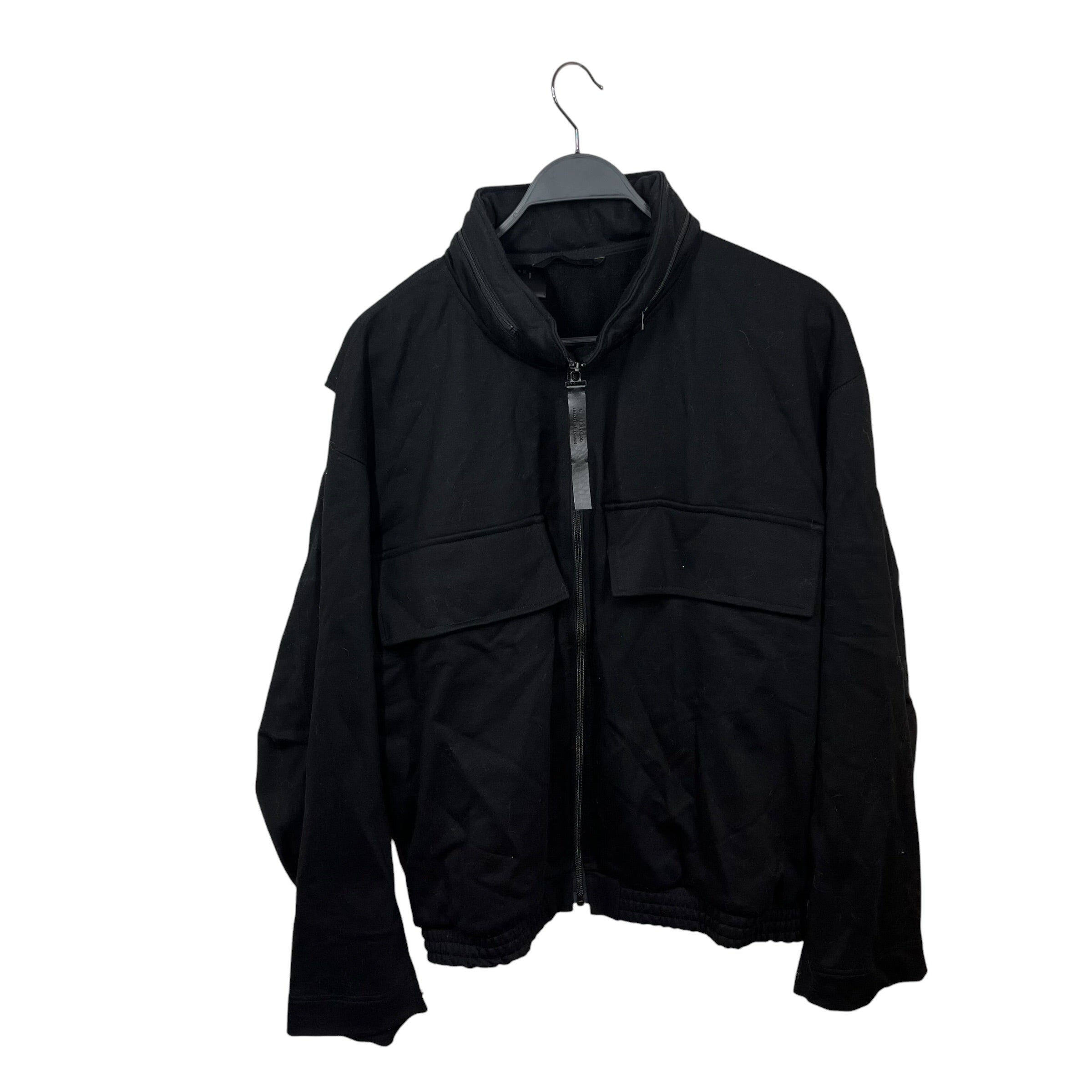 N.HOOLYWOOD/Jacket/38/Cotton/BLK/LEATHER ZIPPER PULL view 1