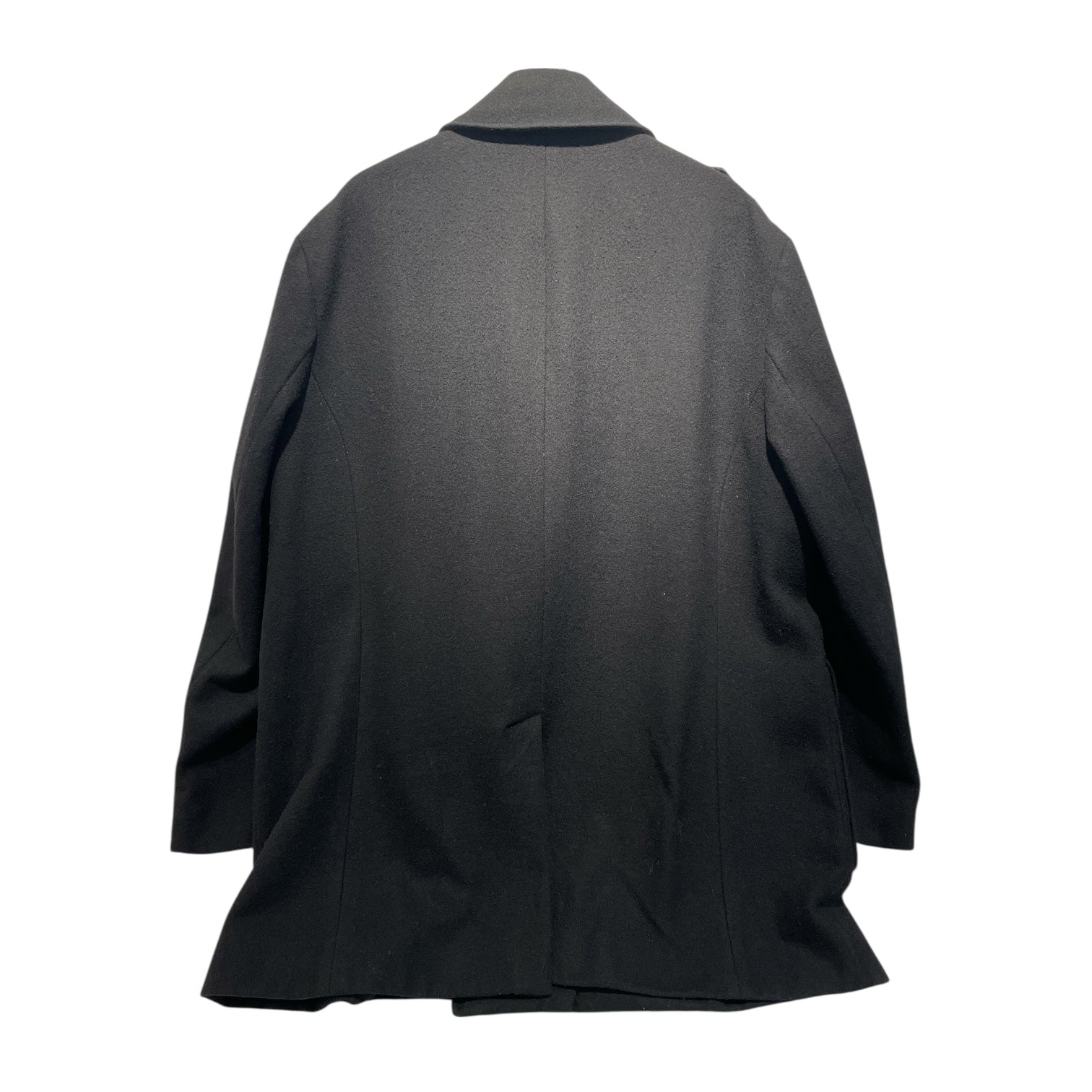 PERRY ELLIS/Trench Coat/XXL/Wool/BLK/ view 2