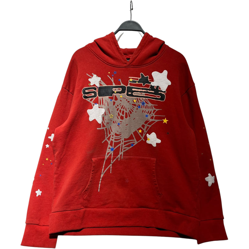 SPIDER/Hoodie/XL/Cotton/RED/Spyder Red Hoodie Size XL