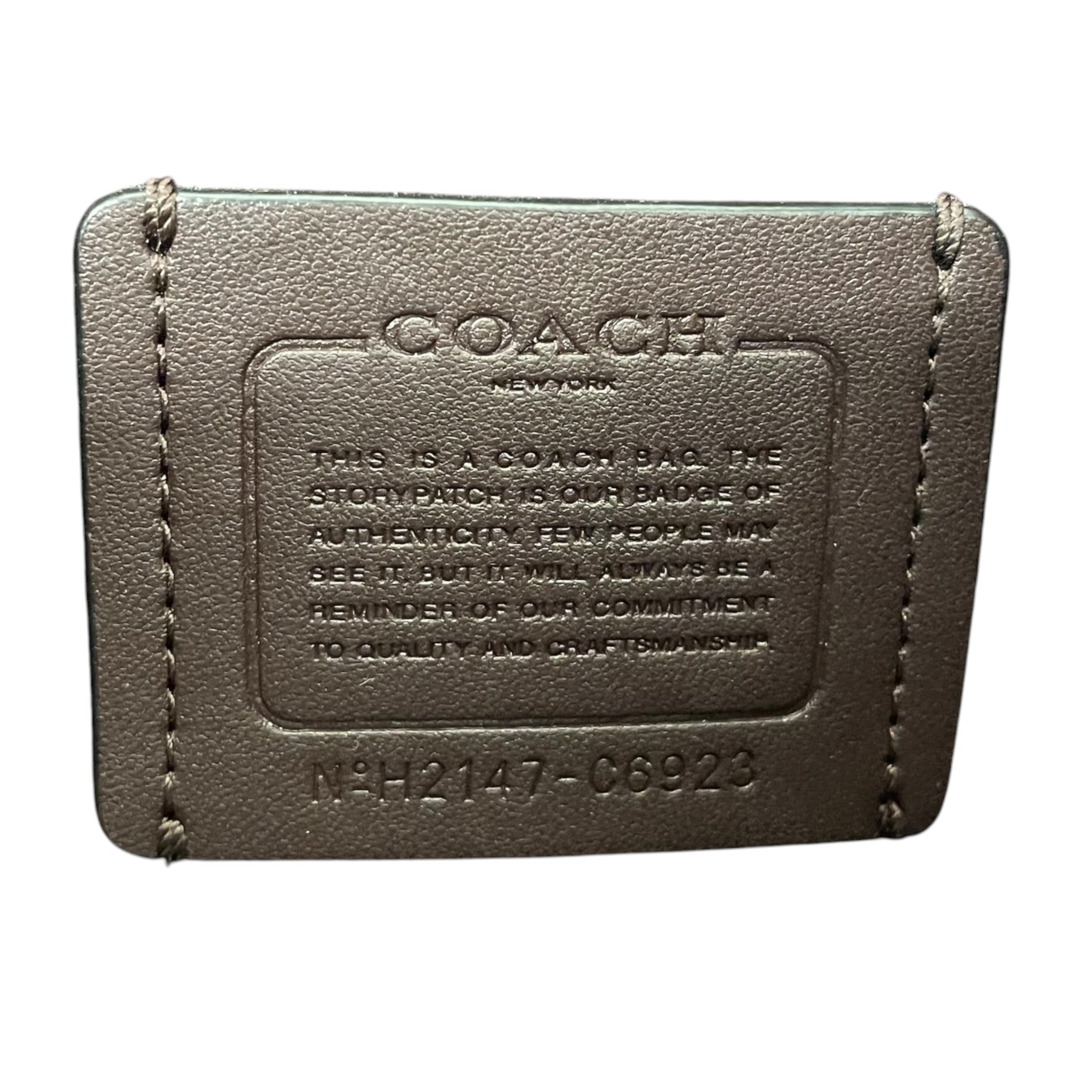 COACH/Cross Body Bag/Monogram/Leather/CML/town bucket bag disco star view 3