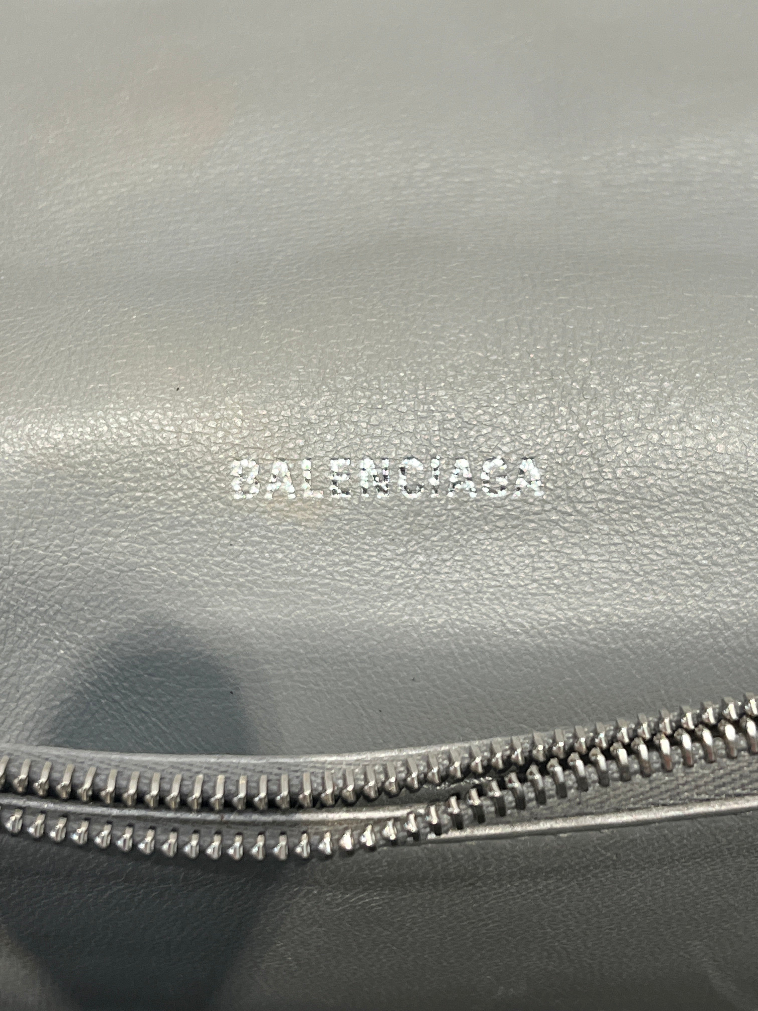 BALENCIAGA/Bag/Leather/SLV/CRUSHED CALFSKIN QUILTED BAG view 5