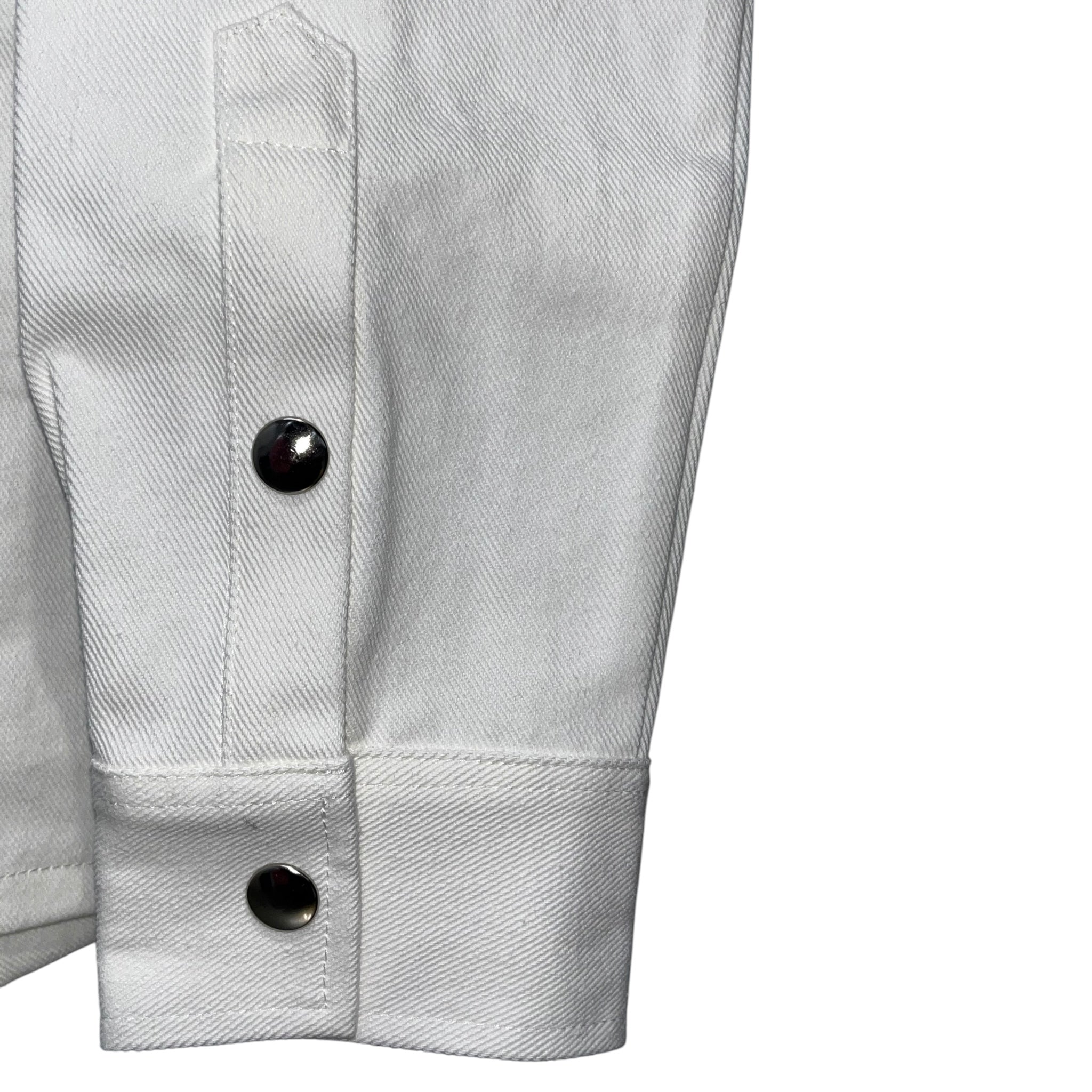 Sky High Farm Workwear/Jacket/S/Cotton/WHT/Graphic/FEED THE PEOPLE FOOD IS POWER view 3