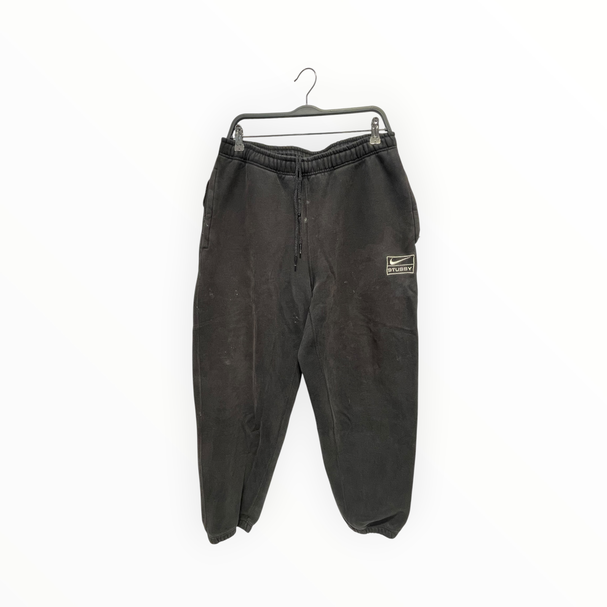 STUSSY/NIKE/Pants/M/Cotton/BLK/ view 1