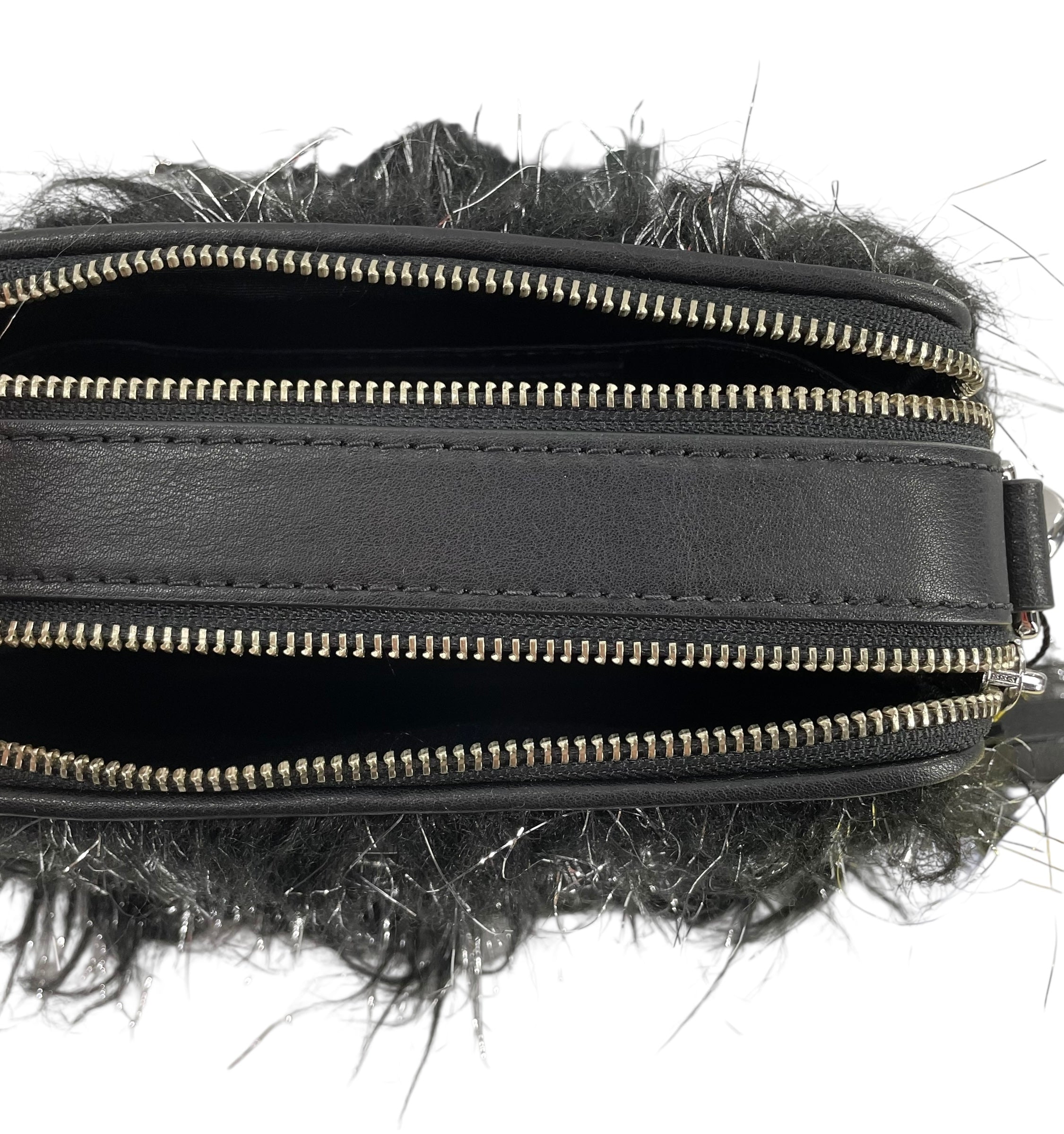 MARC JACOBS/Bag/Wool/BLK/FUZZY SILVER C view 5