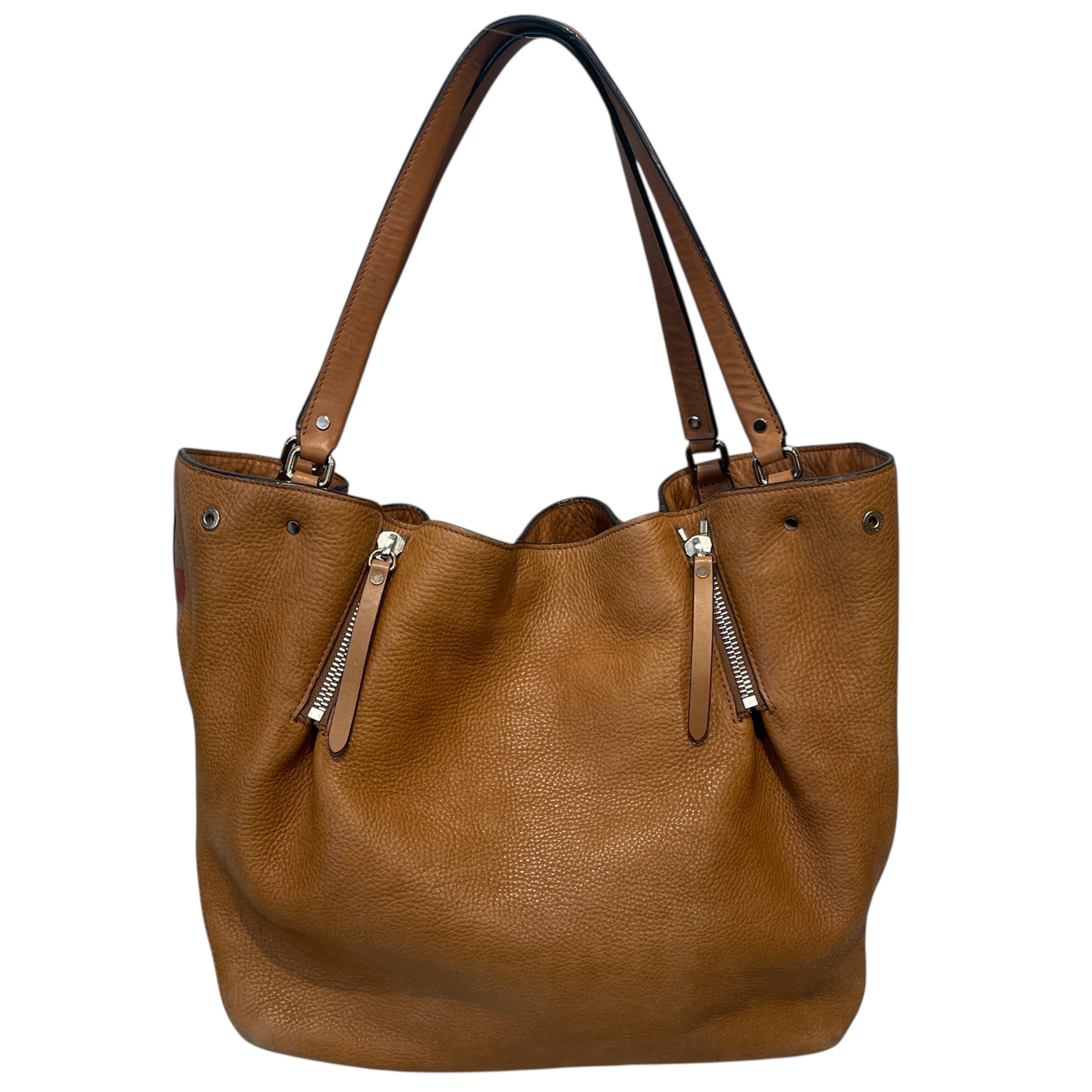 BURBERRY/Tote Bag/Leather/CML/ view 2