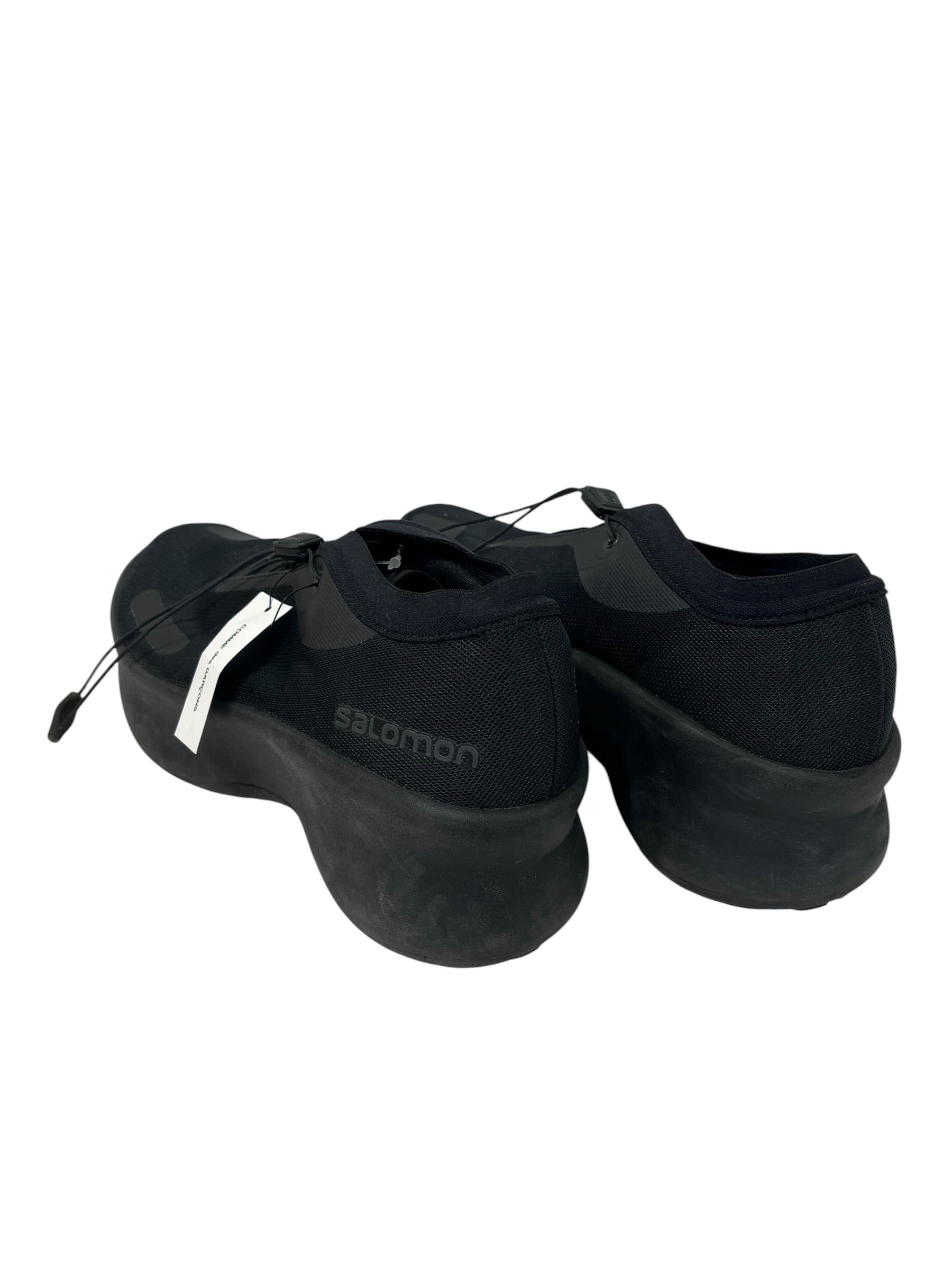 COMME des GARCONS/salomon/Low-Sneakers/US 9/BLK/SYNCH LACE HIGH SOLE view 2