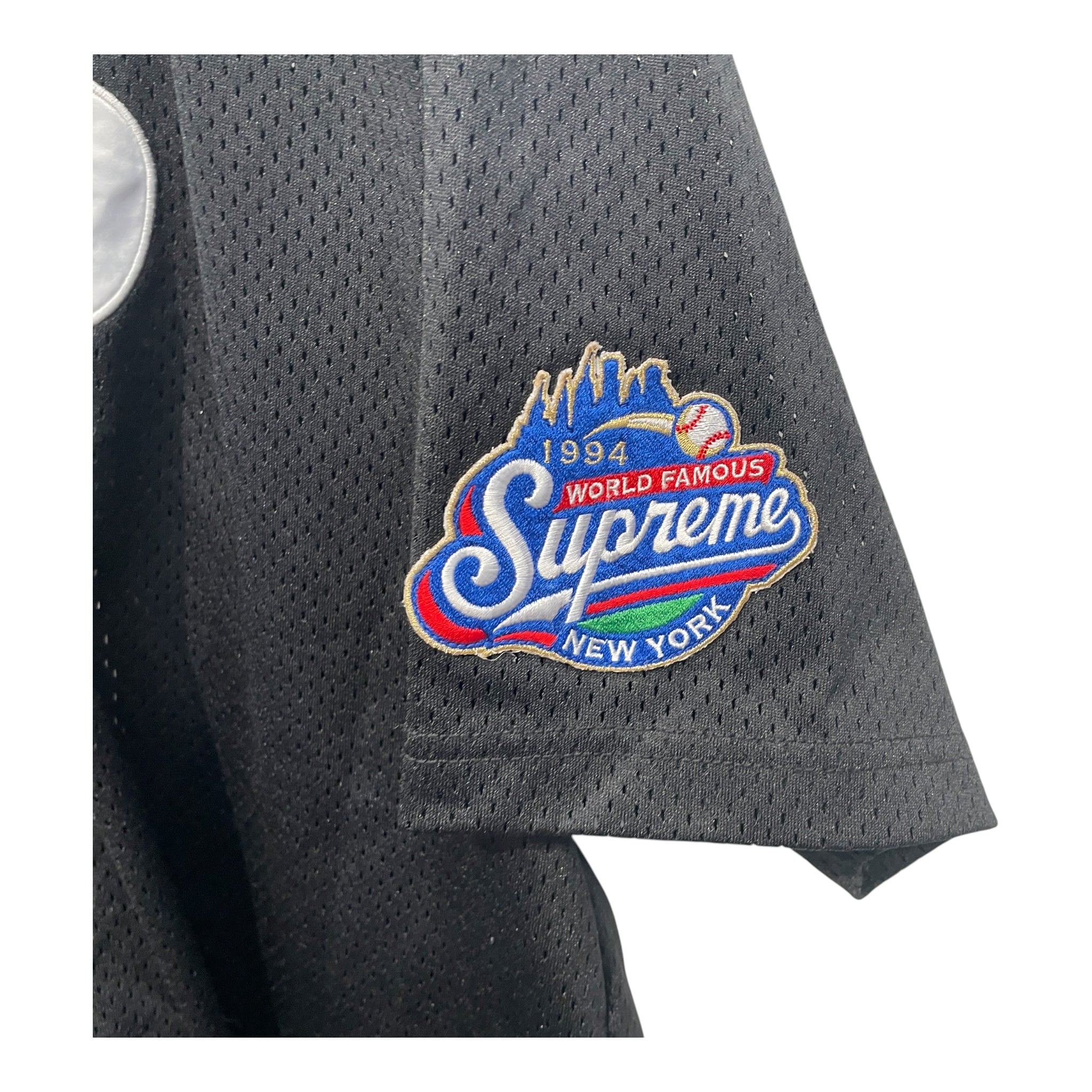 Supreme/SS Shirt/L/Polyester/BLK/MESH JERSEY #11 view 6