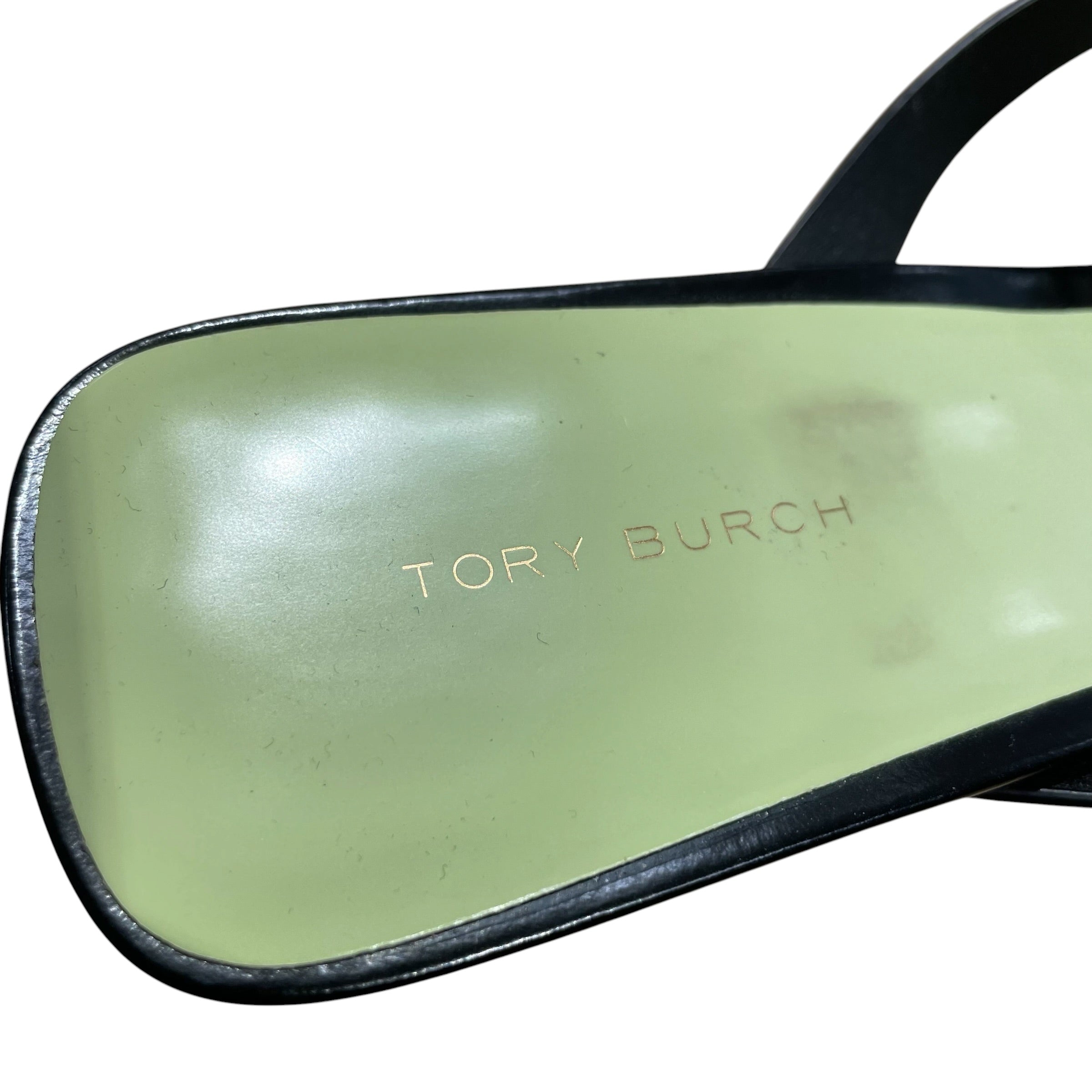 TORY BURCH/Flat Shoes/US 10/BLK/Ring Heel Flats view 7