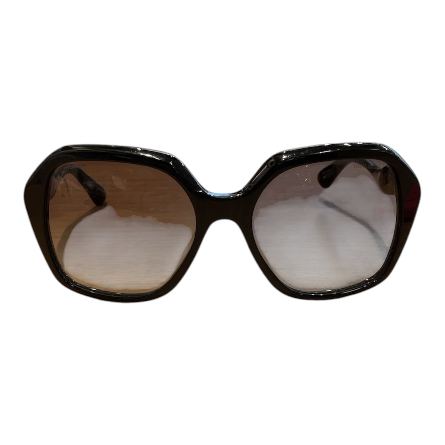 MIU MIU/Sunglasses/Celluloid/BLK/SMU06N-A view 1