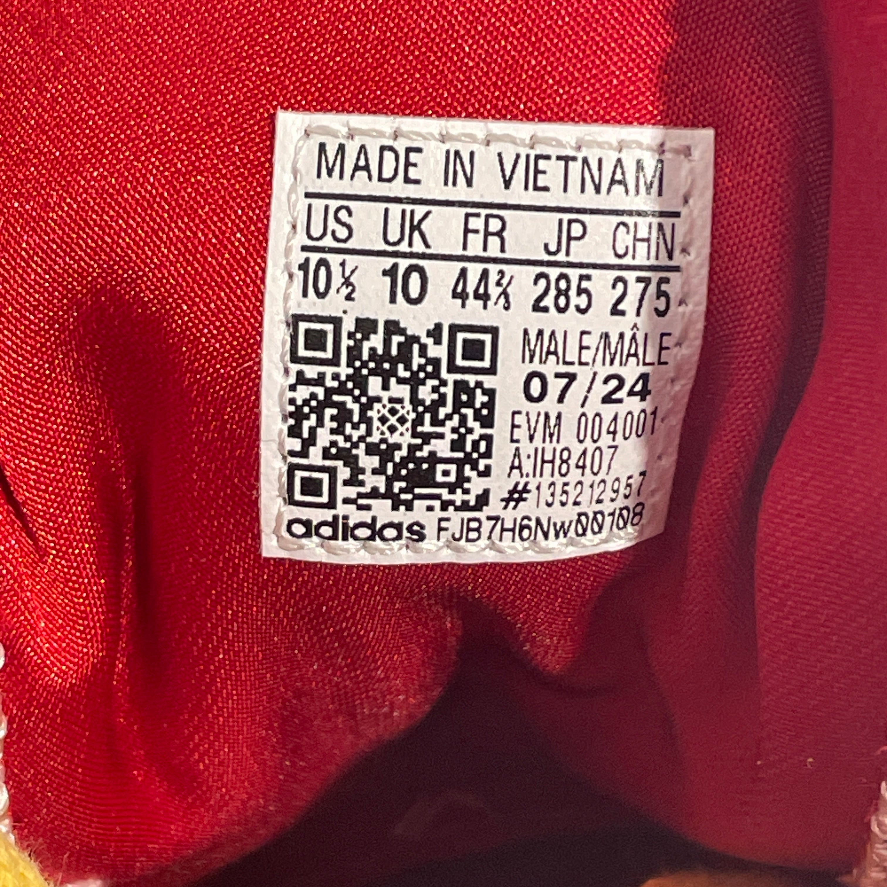 adidas/Low-Sneakers/US 10.5/Animal Pattern/YEL/A:IH8407 view 5