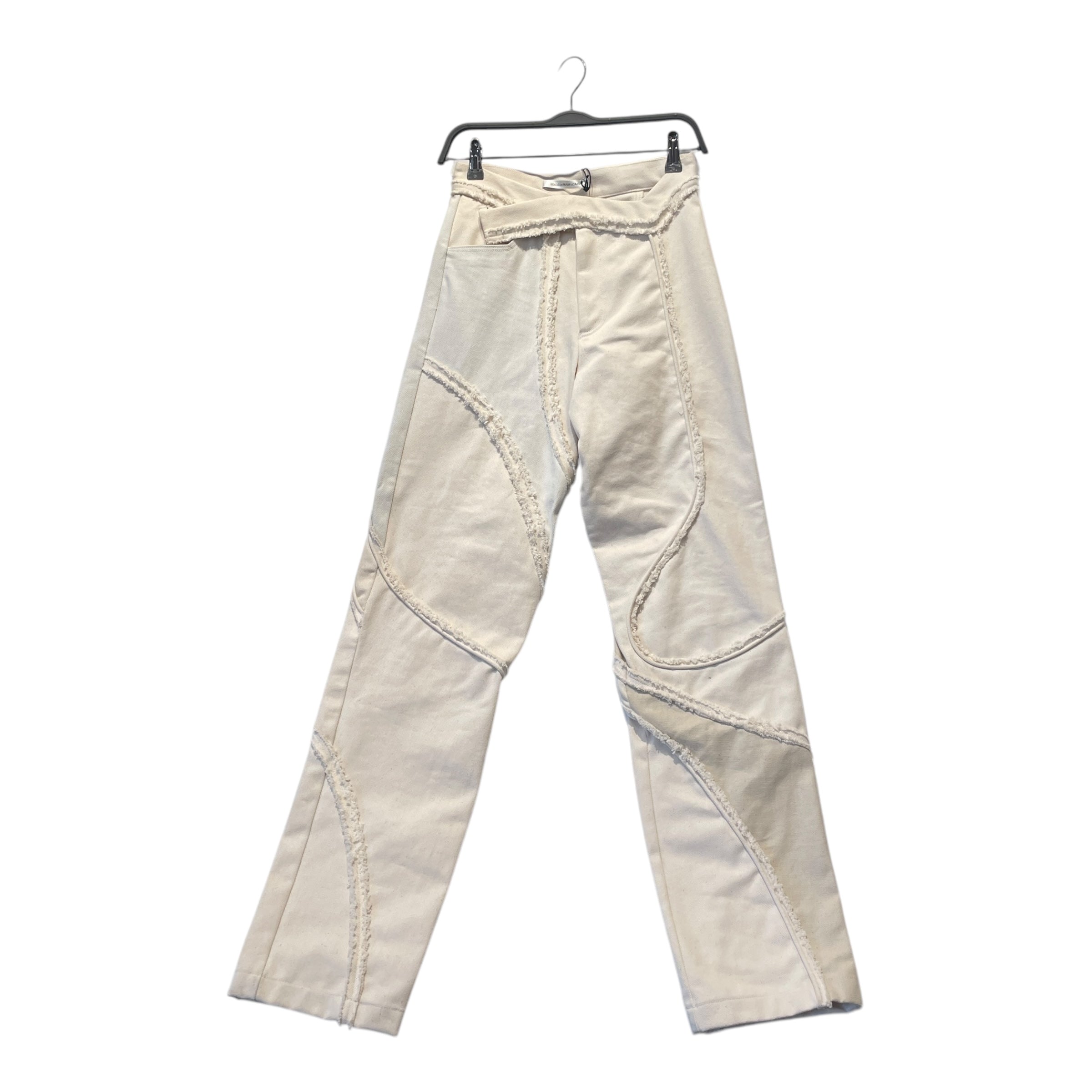 MAINLINE: RUS/FR.CA/DE/Straight Pants/26/Cotton/CRM/ view 1