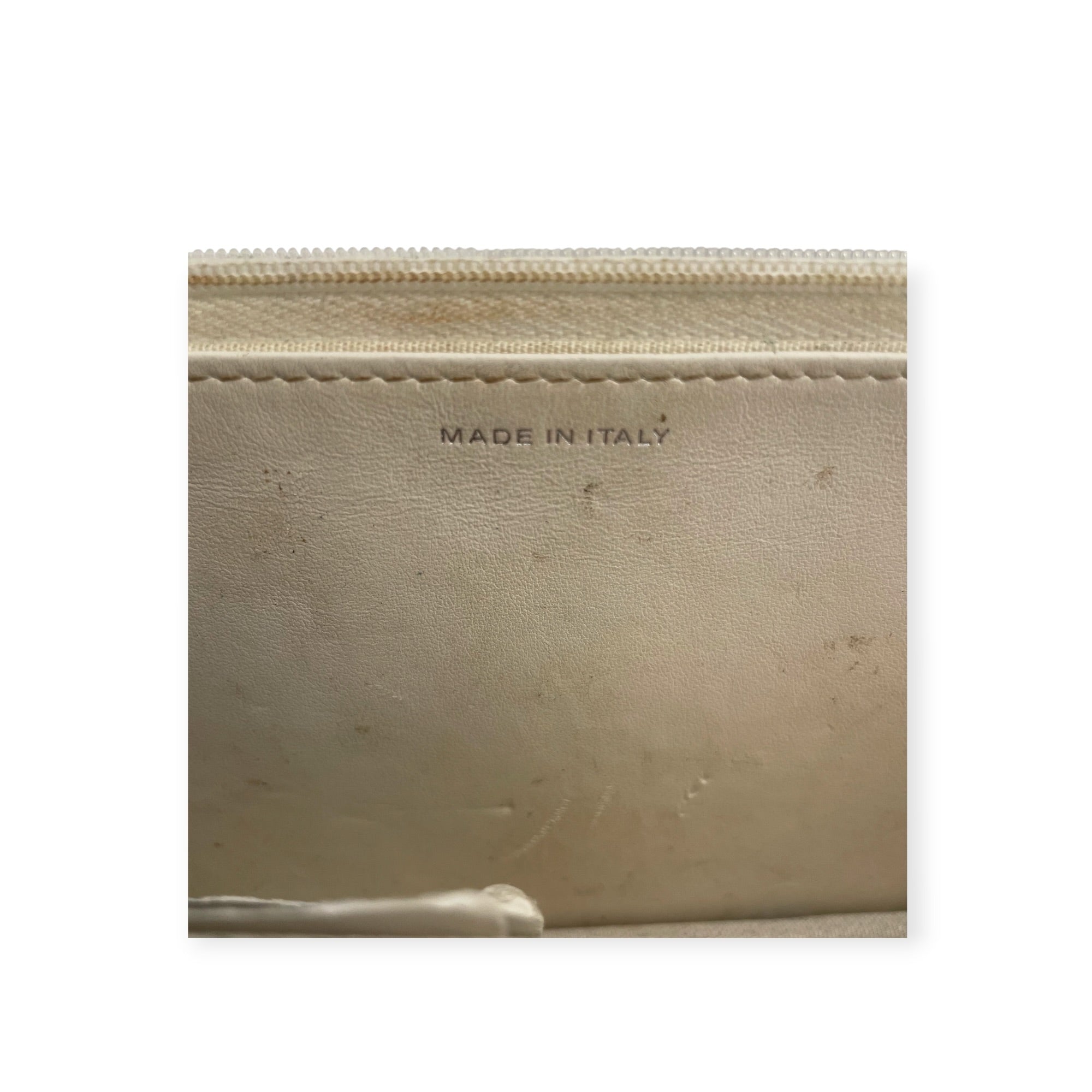 CHANEL/Cross Body Bag/Leather/WHT/CLASSIC MINI FLAP view 13