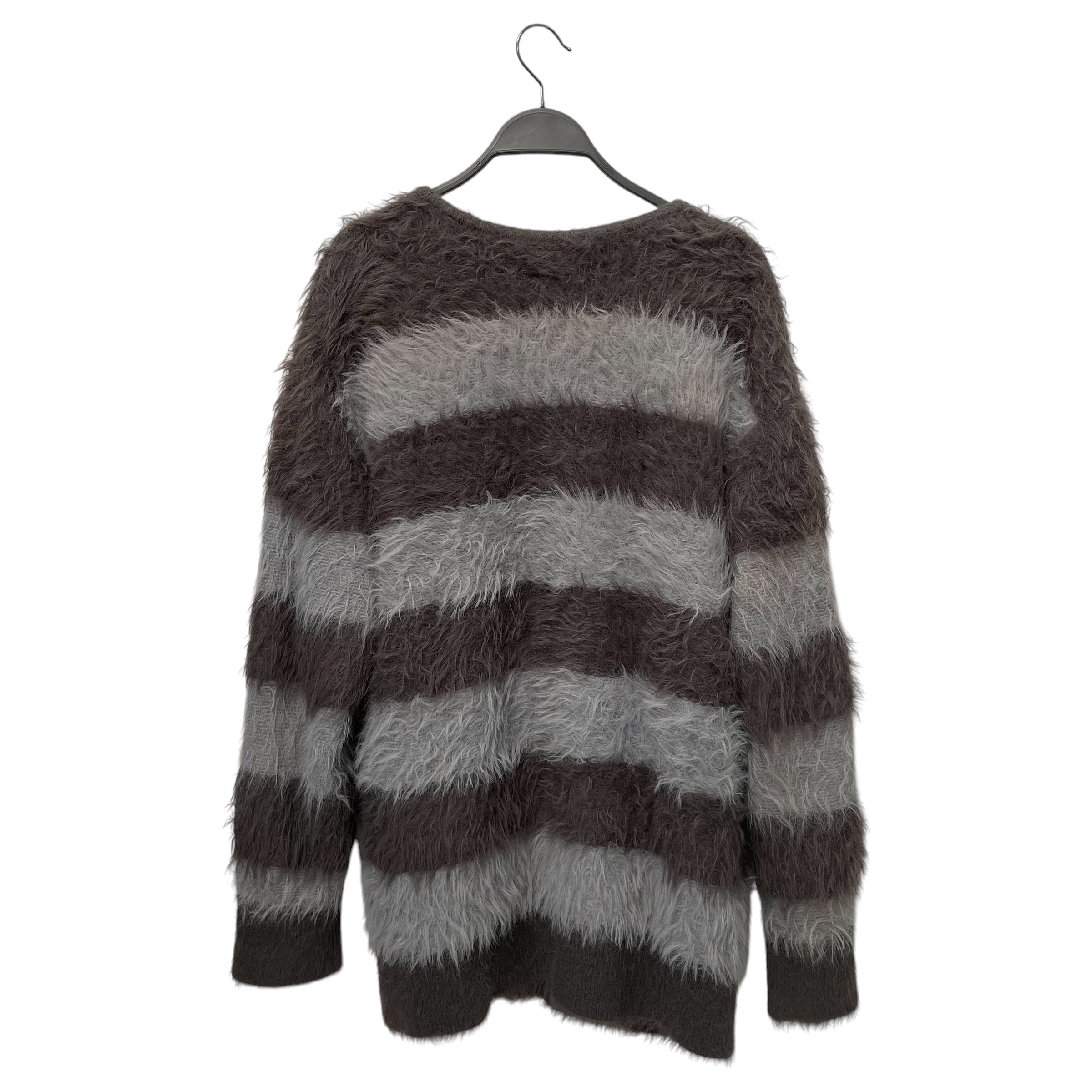 NUMBER (N)INE/Cardigan/3/Stripe/Mohair/BLU/ view 2