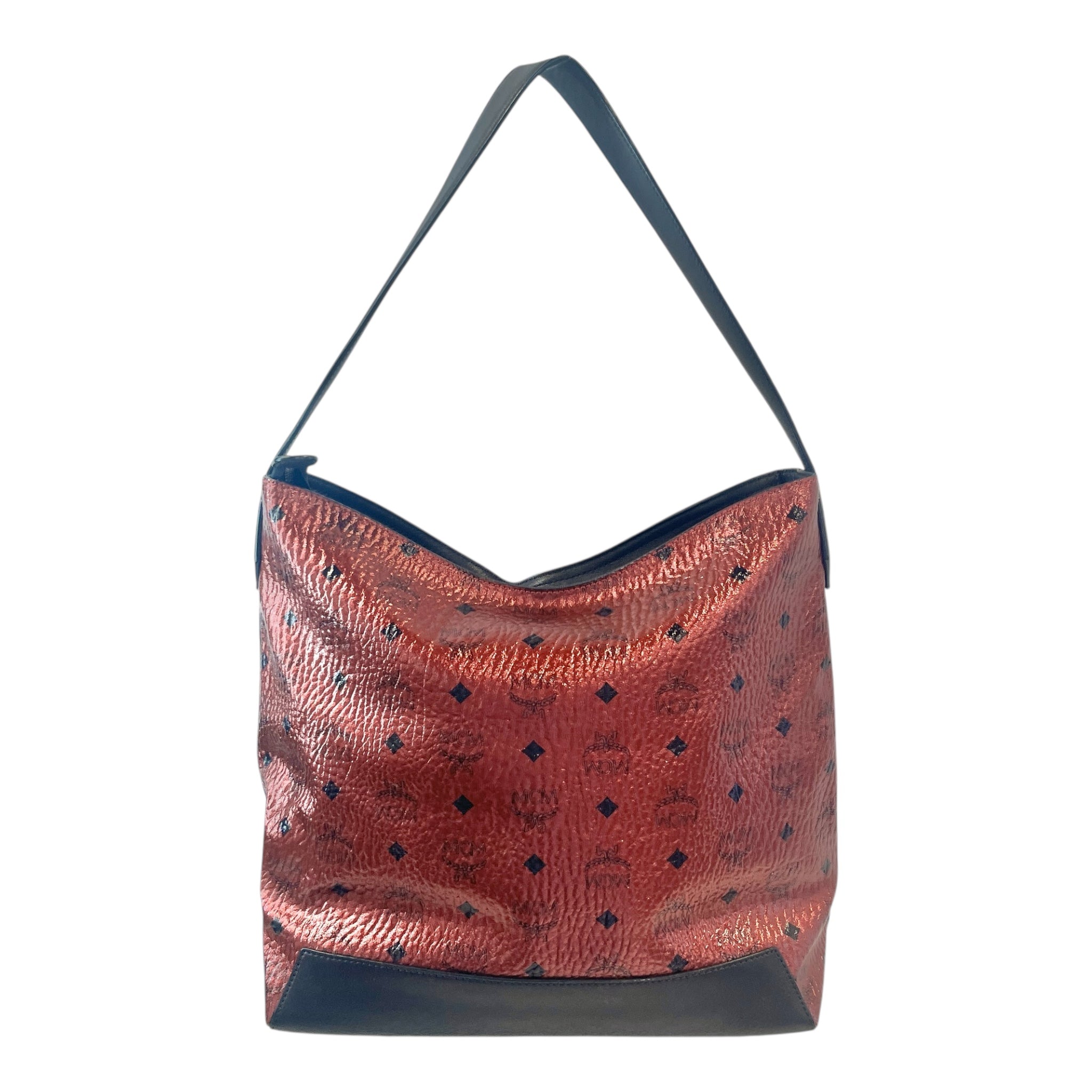 MCM/Bag/Monogram/Leather/BRD/MED SPOT VISETOS HOBO view 2