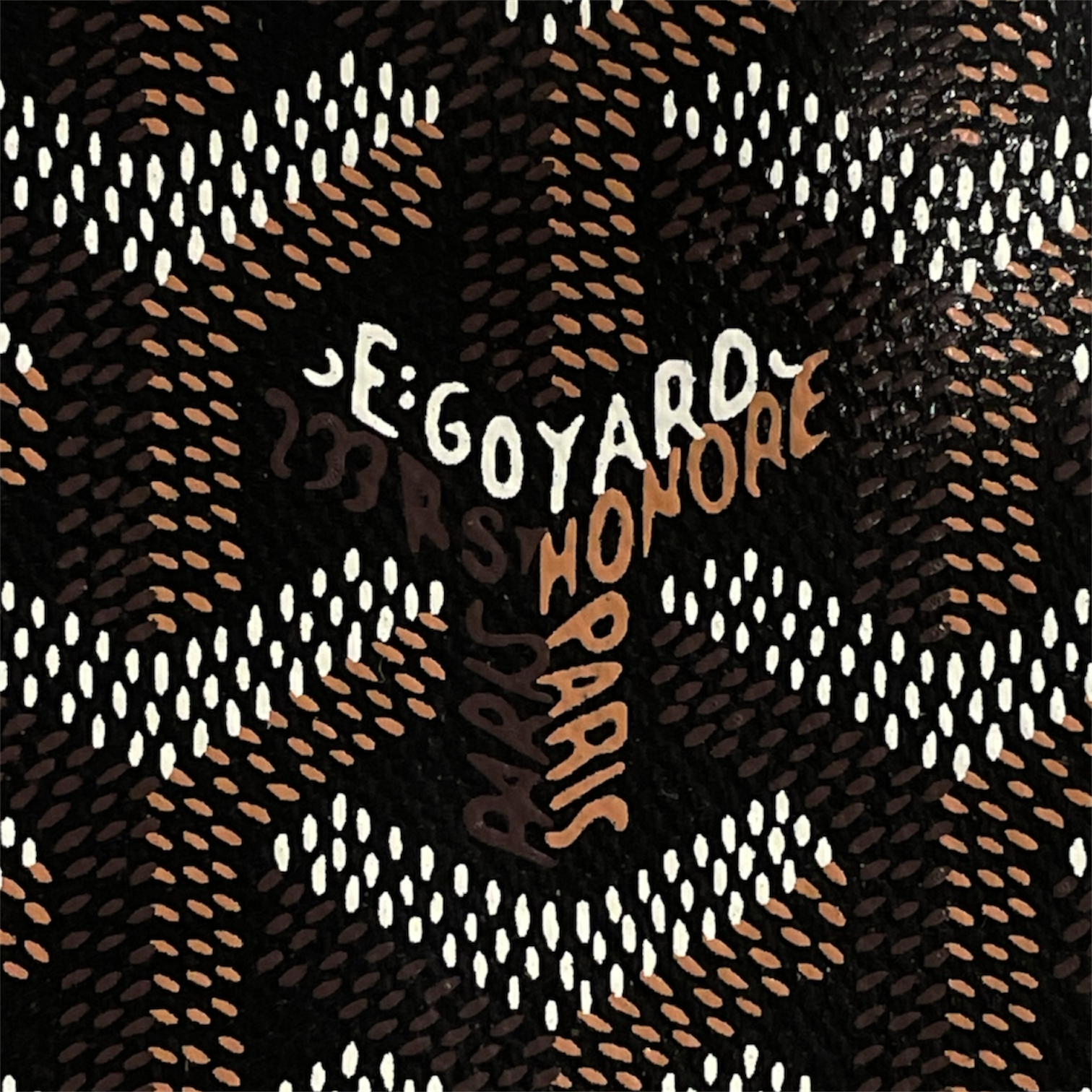 GOYARD/Pouch/All Over Print/Leather/BRW/ view 6