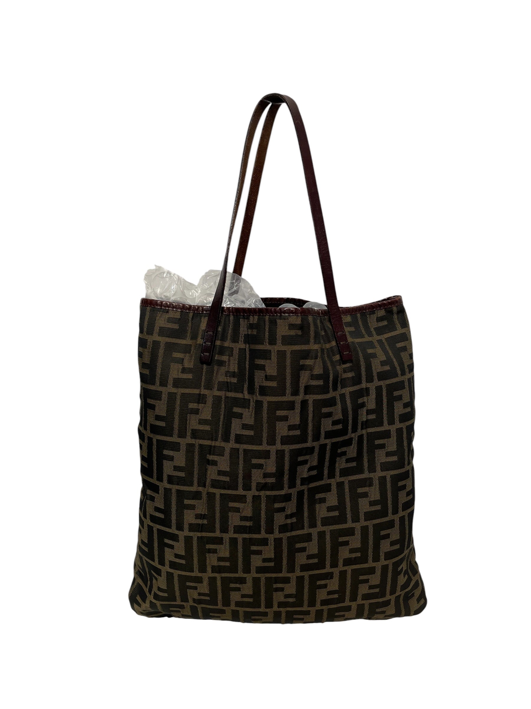 FENDI/Hand Bag/M/All Over Print/BRW/brown trimming view 1