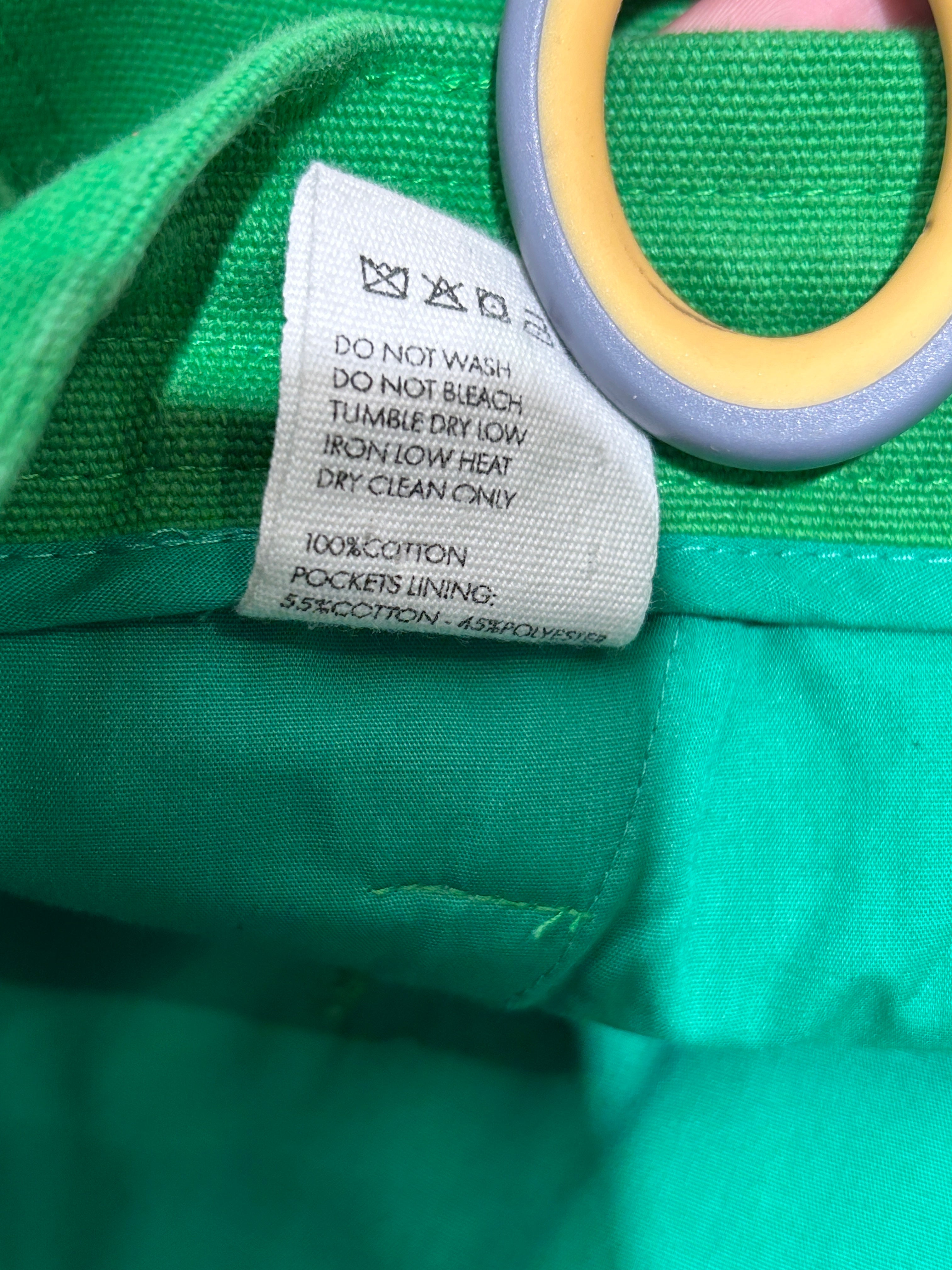 JACQUEMUS/Pants/29/Cotton/GRN/CANVAS CARO view 5