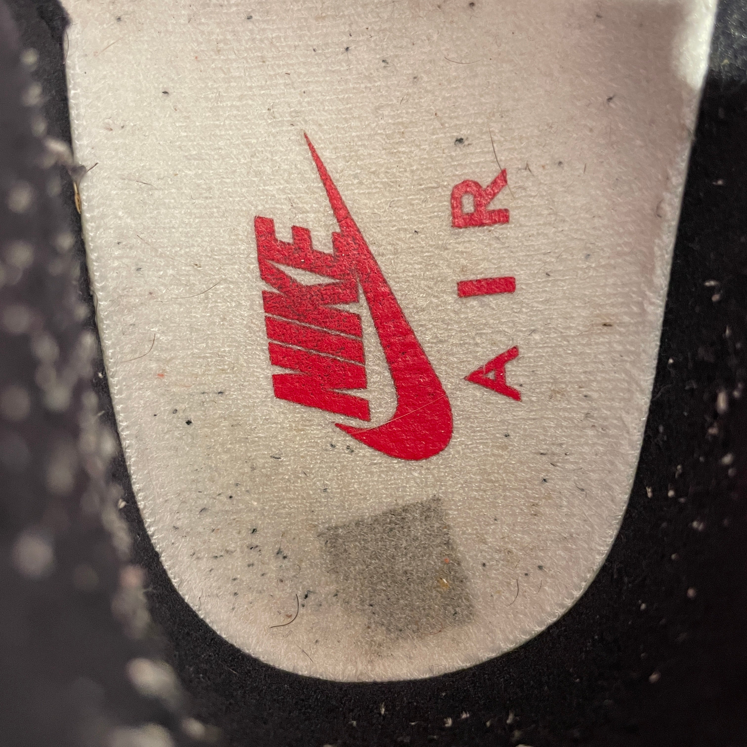 NIKE/Low-Sneakers/US 12/Leather/WHT/JORDAN 3 "FIRE RED DENIM" view 3