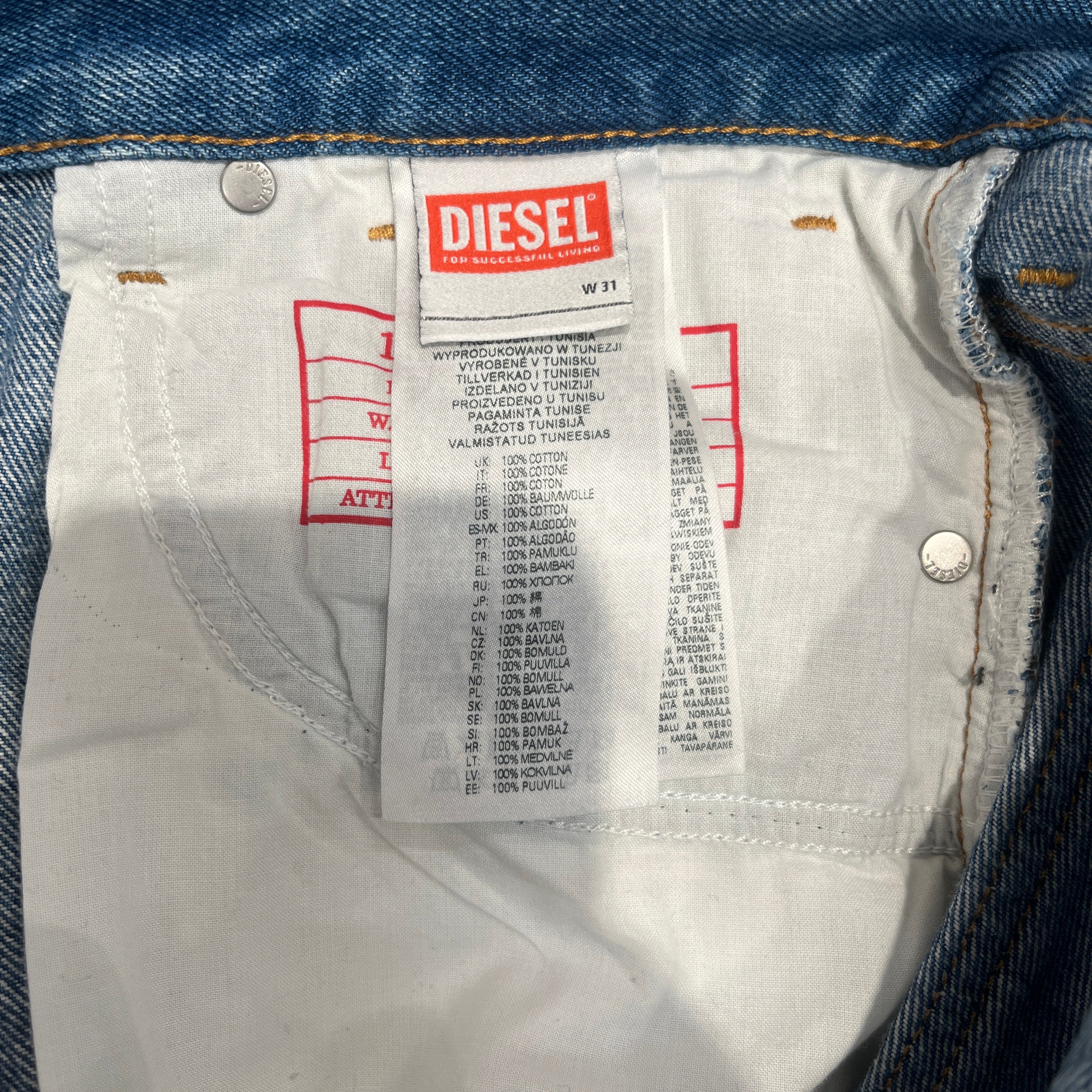 DIESEL/Pants/31/Denim/BLU/1995-007F5 view 3
