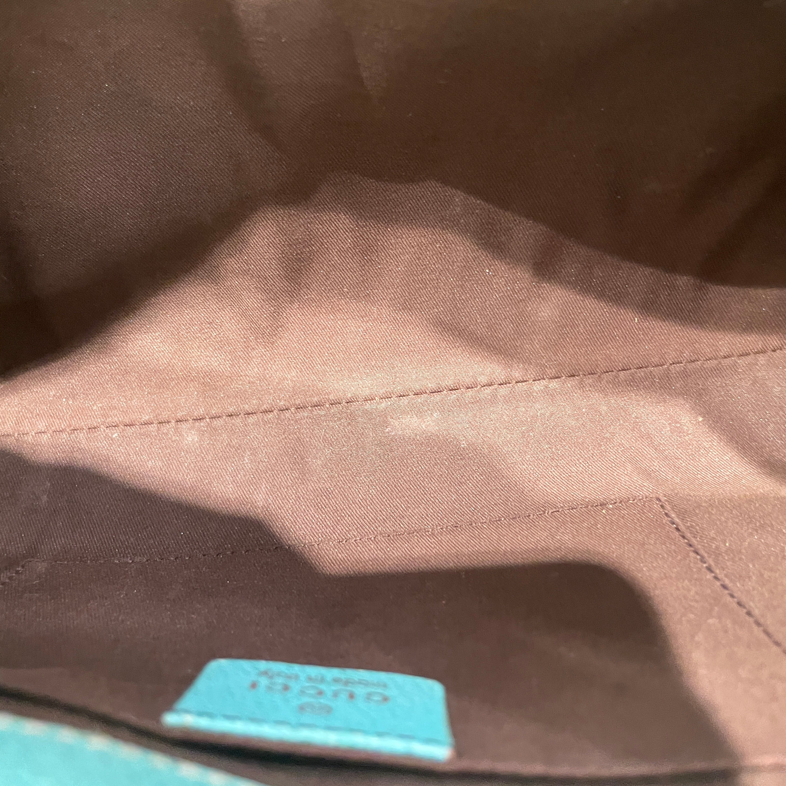 GUCCI/Hand Bag/Monogram/Cotton/KHK/MONO BARDOT view 4