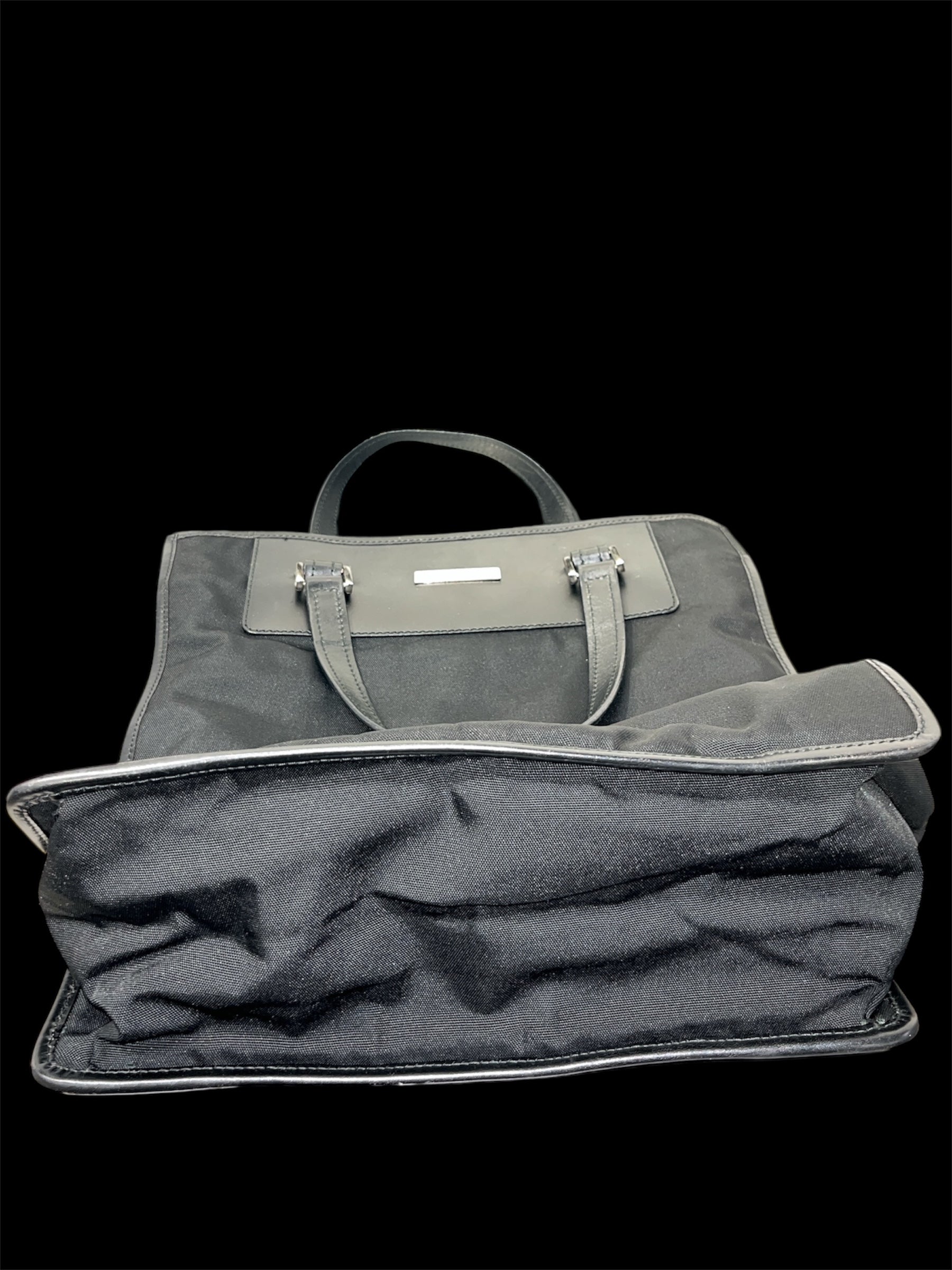 GUCCI/Tote Bag/BLK/ID SLOT, VELCRO INNER POCKET view 3