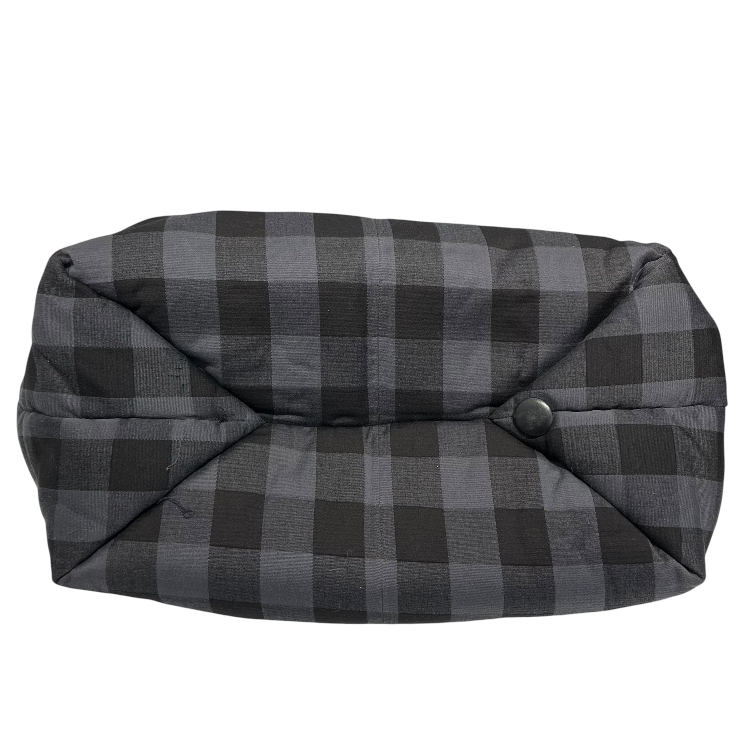 PROENZA SCHOULER/Attache Case/Plaid/Cotton/BLK/TOBO TOTE view 3